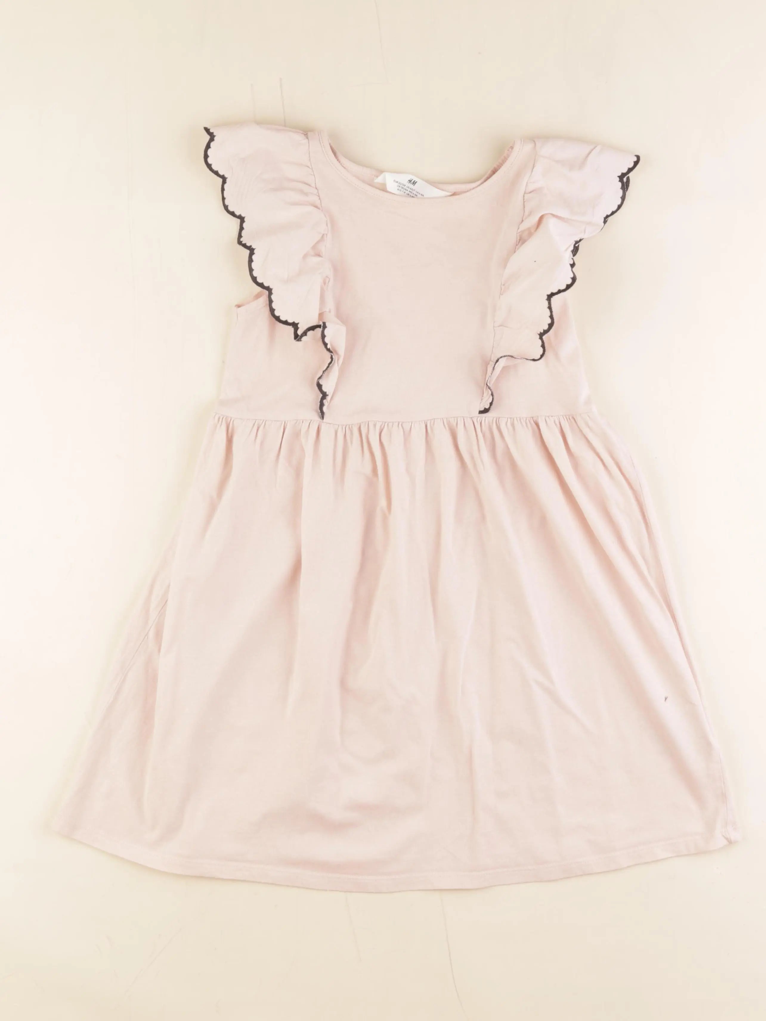 H&M - robe rose - 6/8 ans