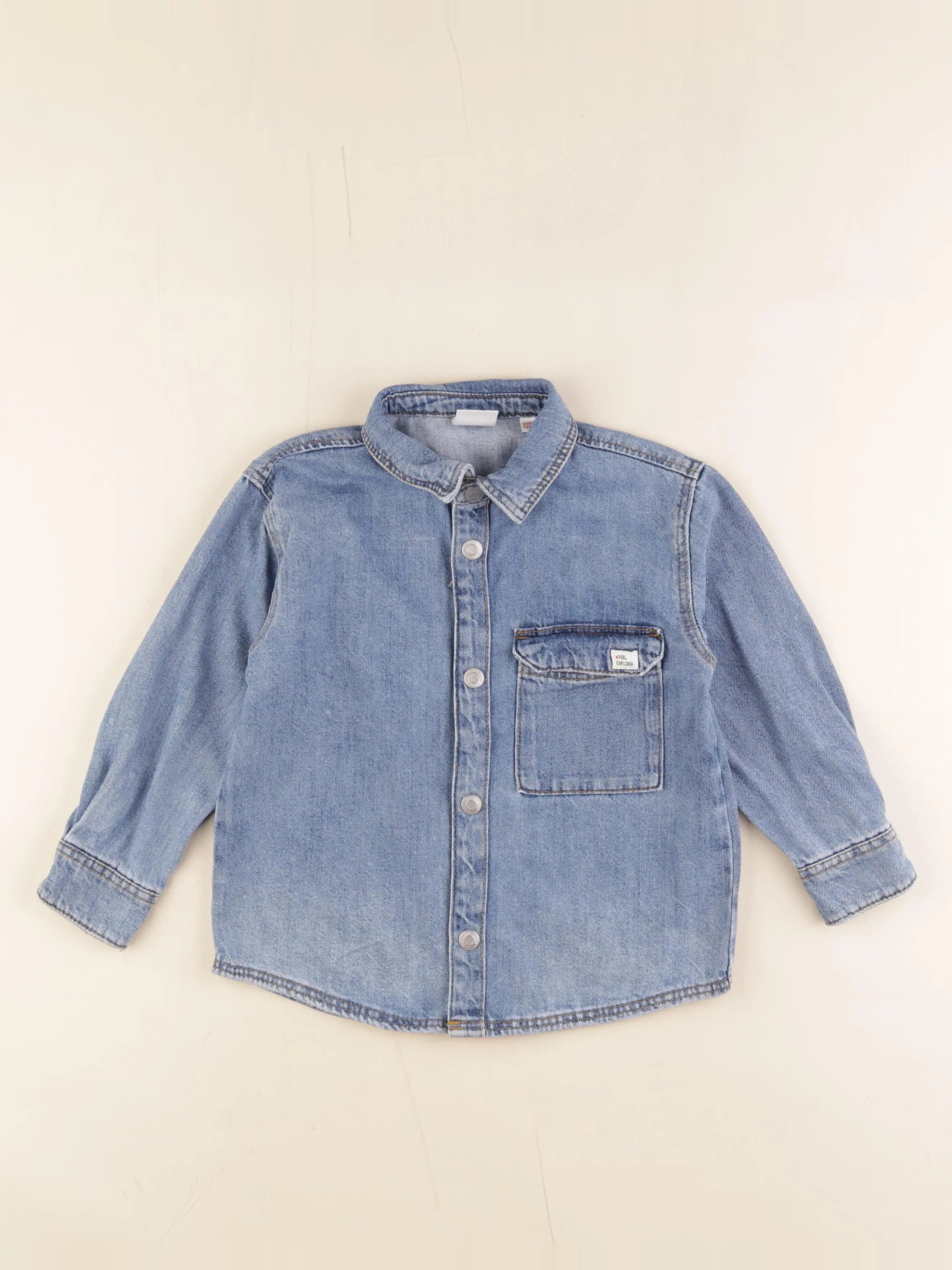 Zara - veste bleu - 3/4 ans