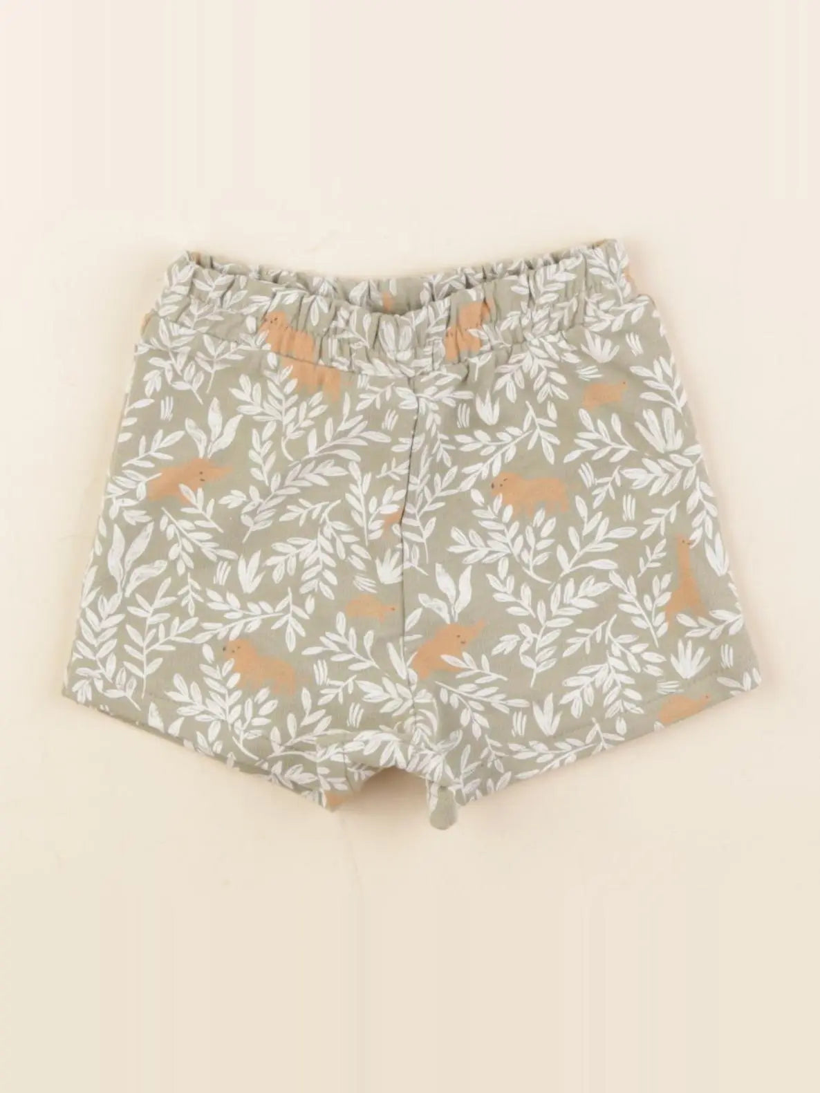 Vertbaudet - short vert - 3 mois