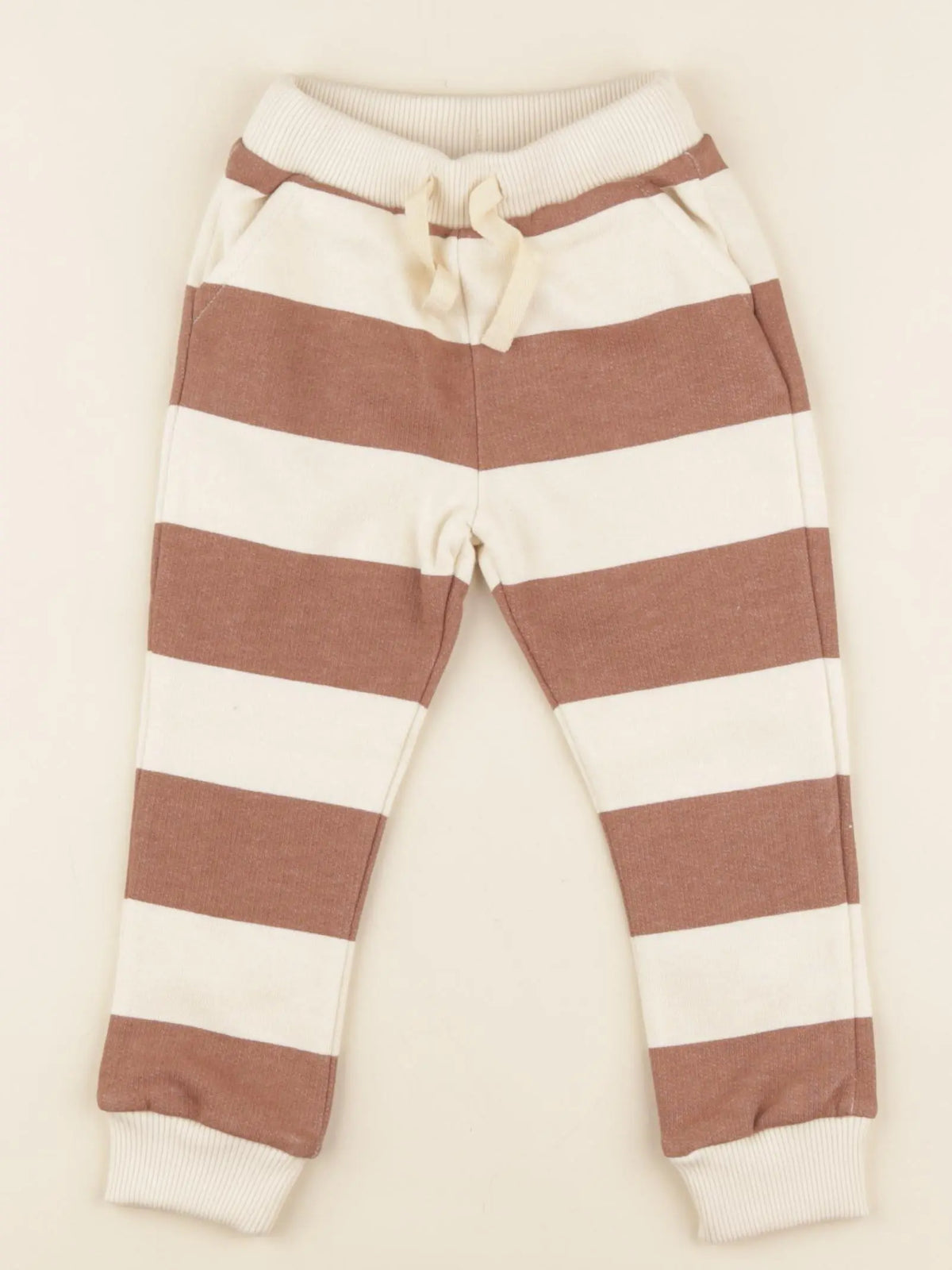 Jogging beige, marron
