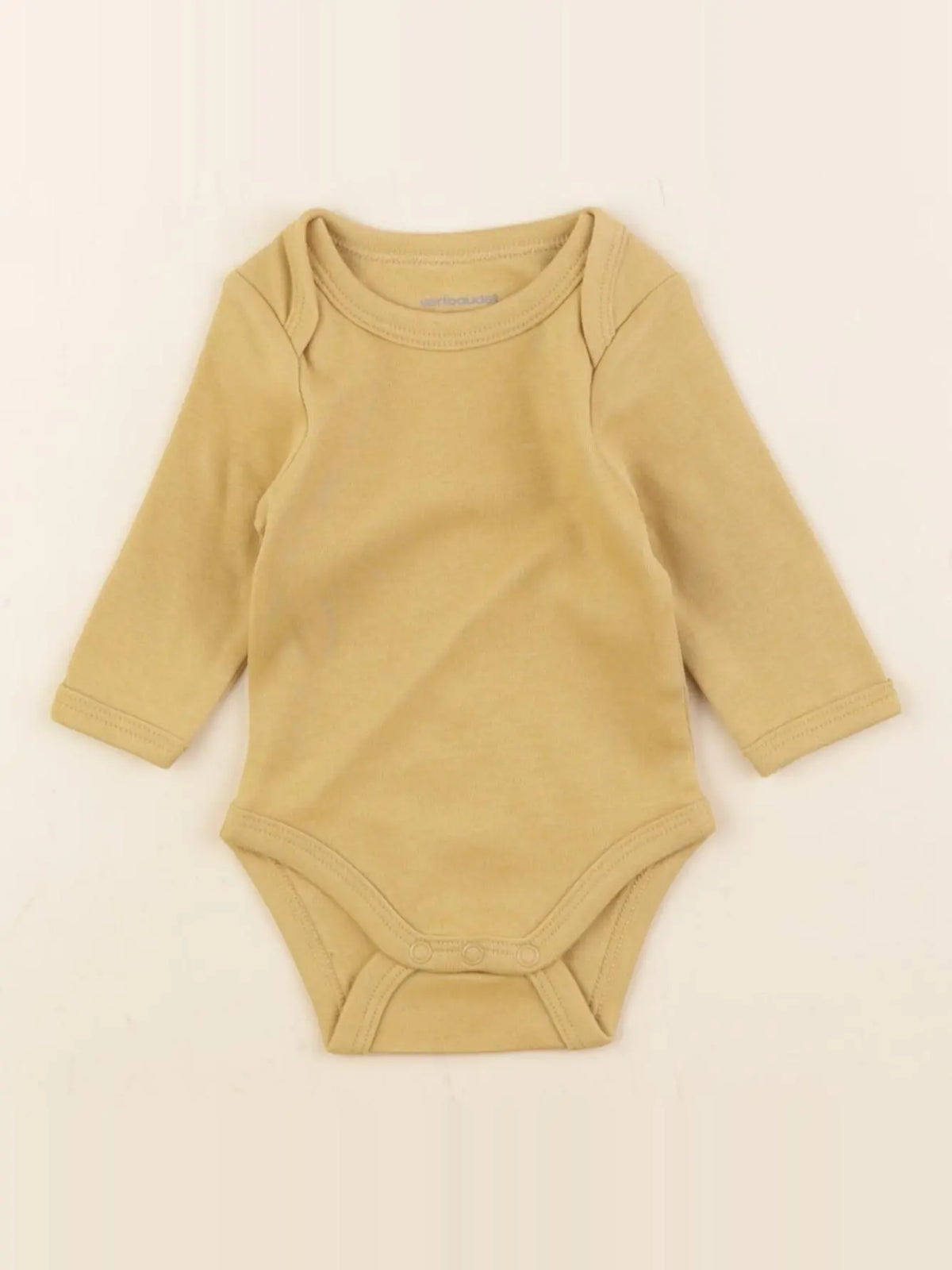 Vertbaudet - body jaune - 1 mois