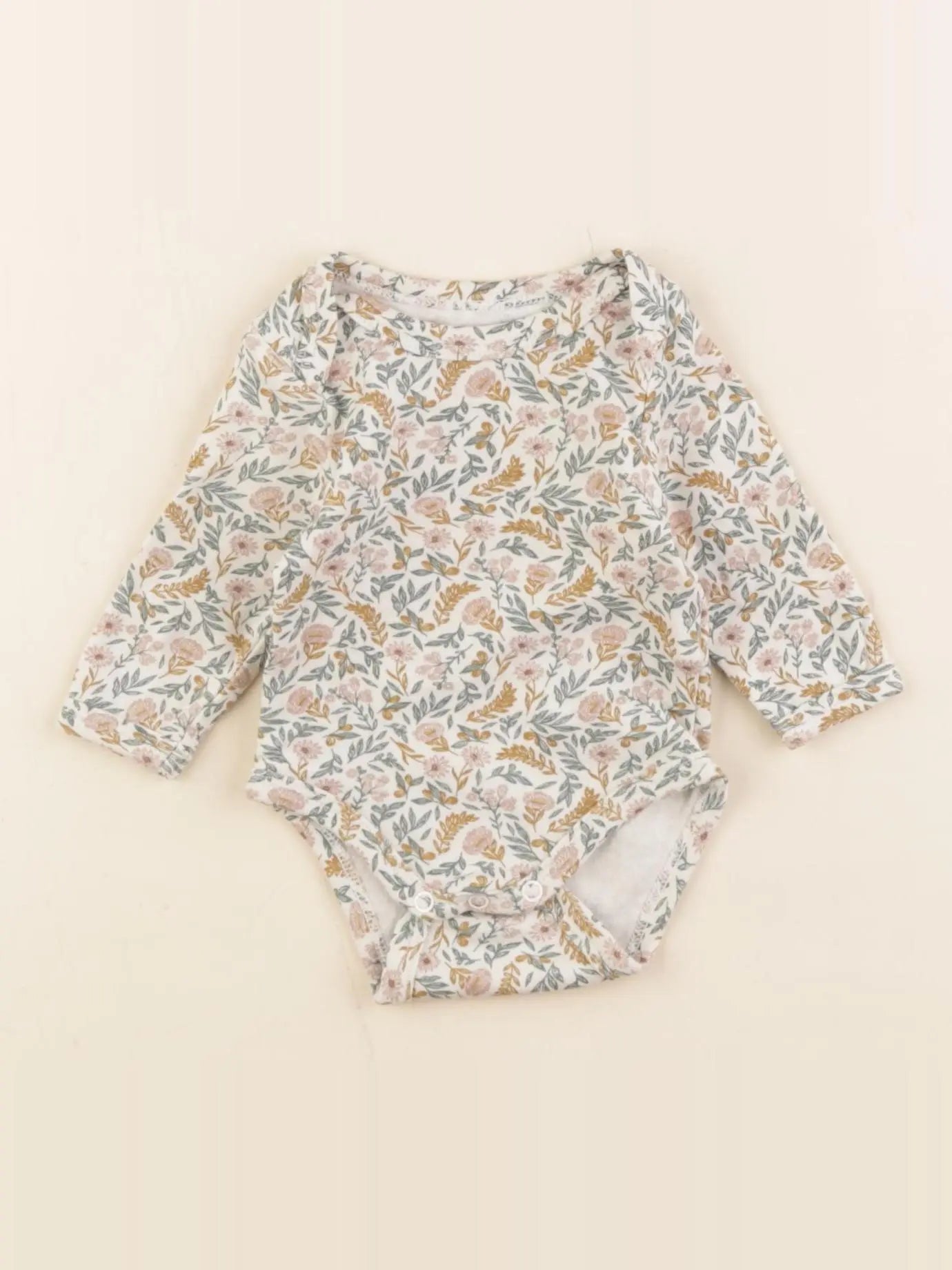 Vertbaudet - body vert - 1 mois