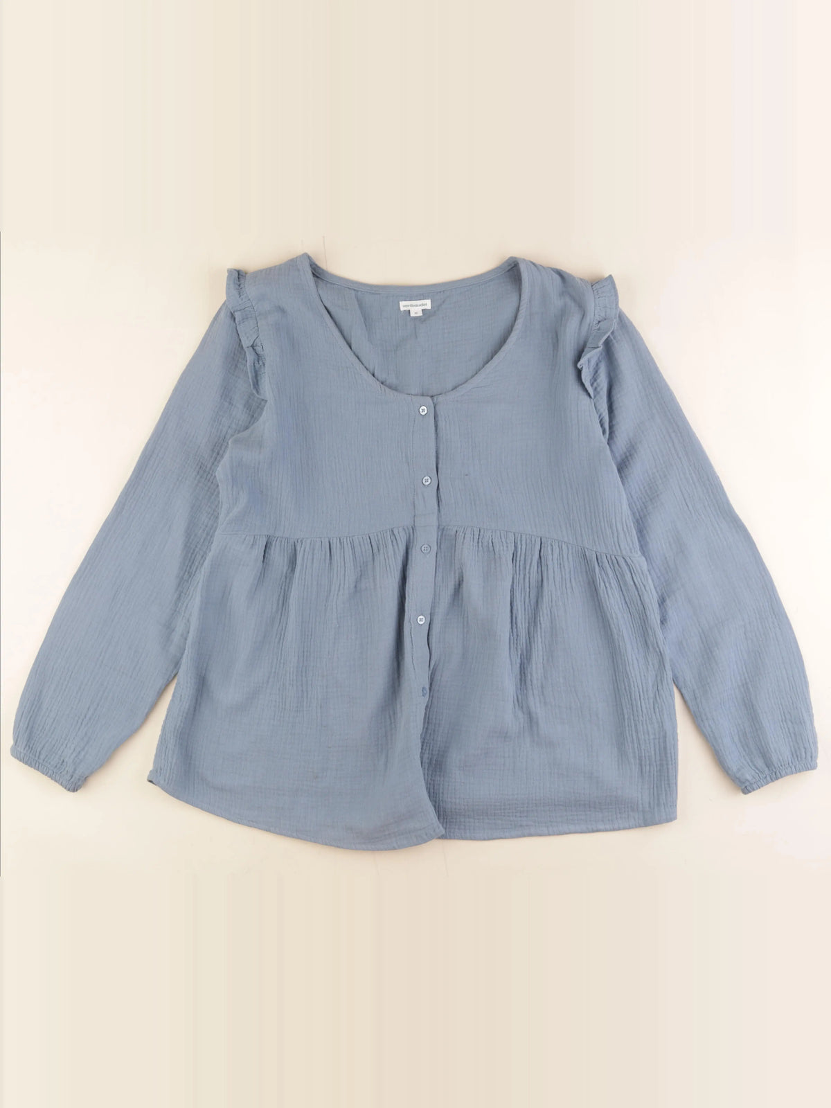 Vertbaudet - blouse grossesse bleu - 40