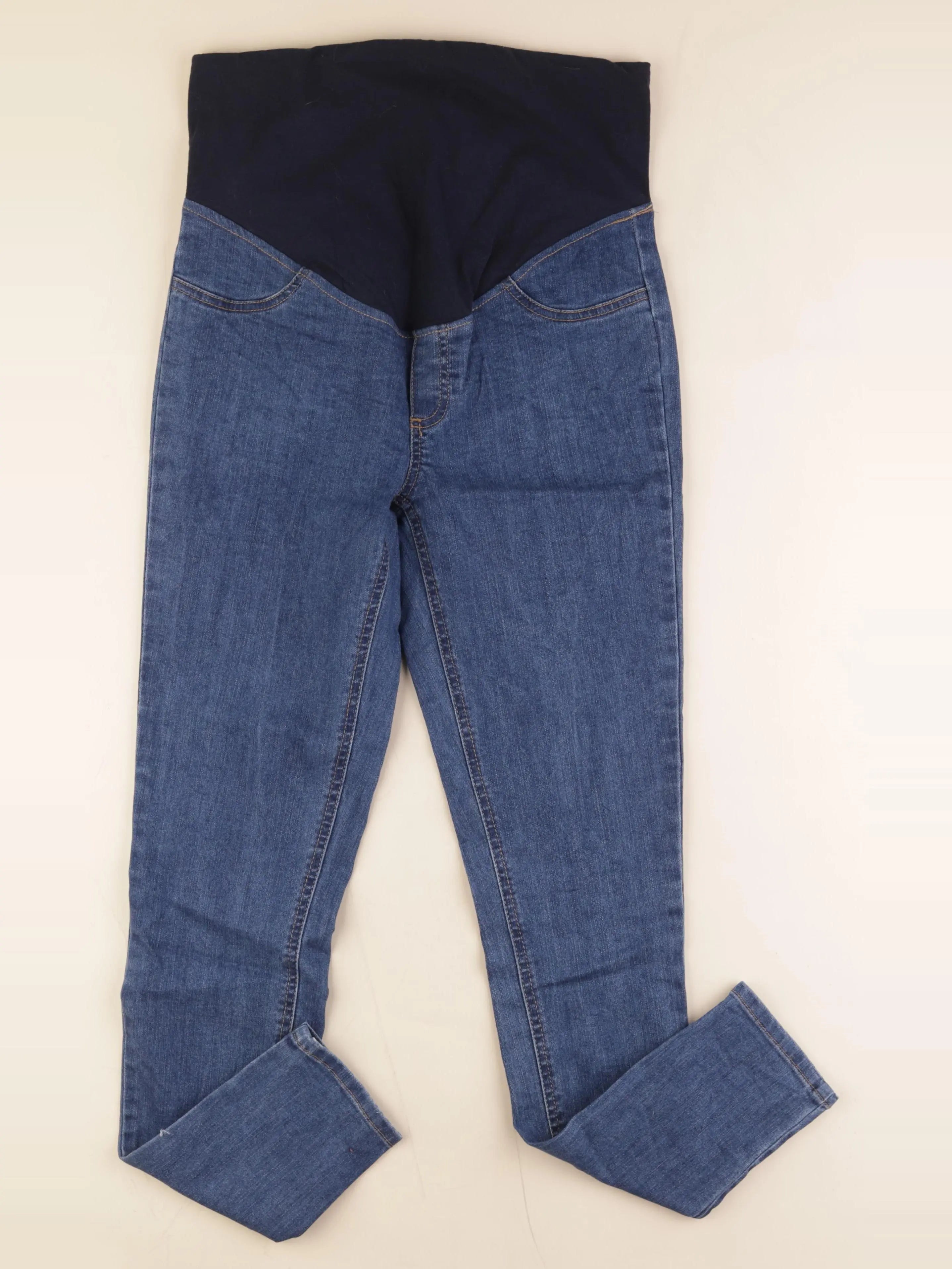 Vertbaudet - jean grossesse bleu - 38