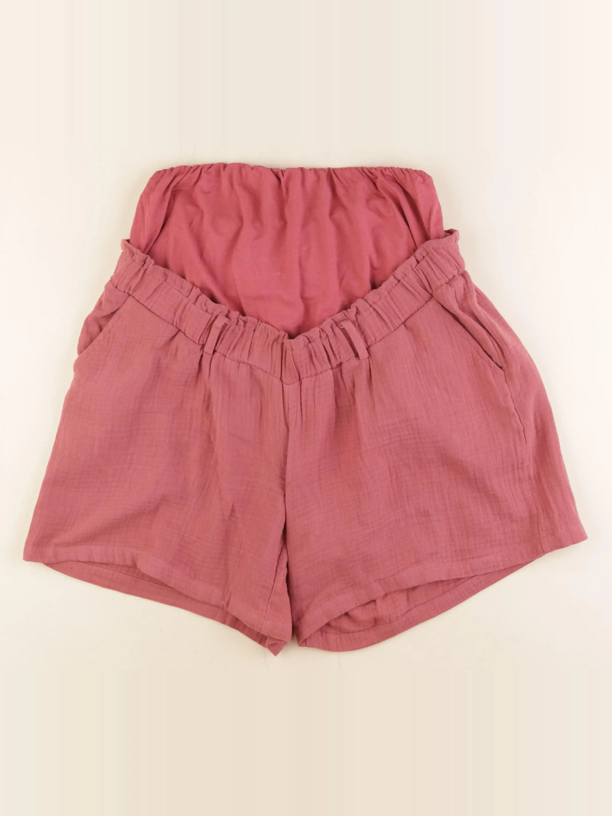Vertbaudet - short grossesse rose - 40
