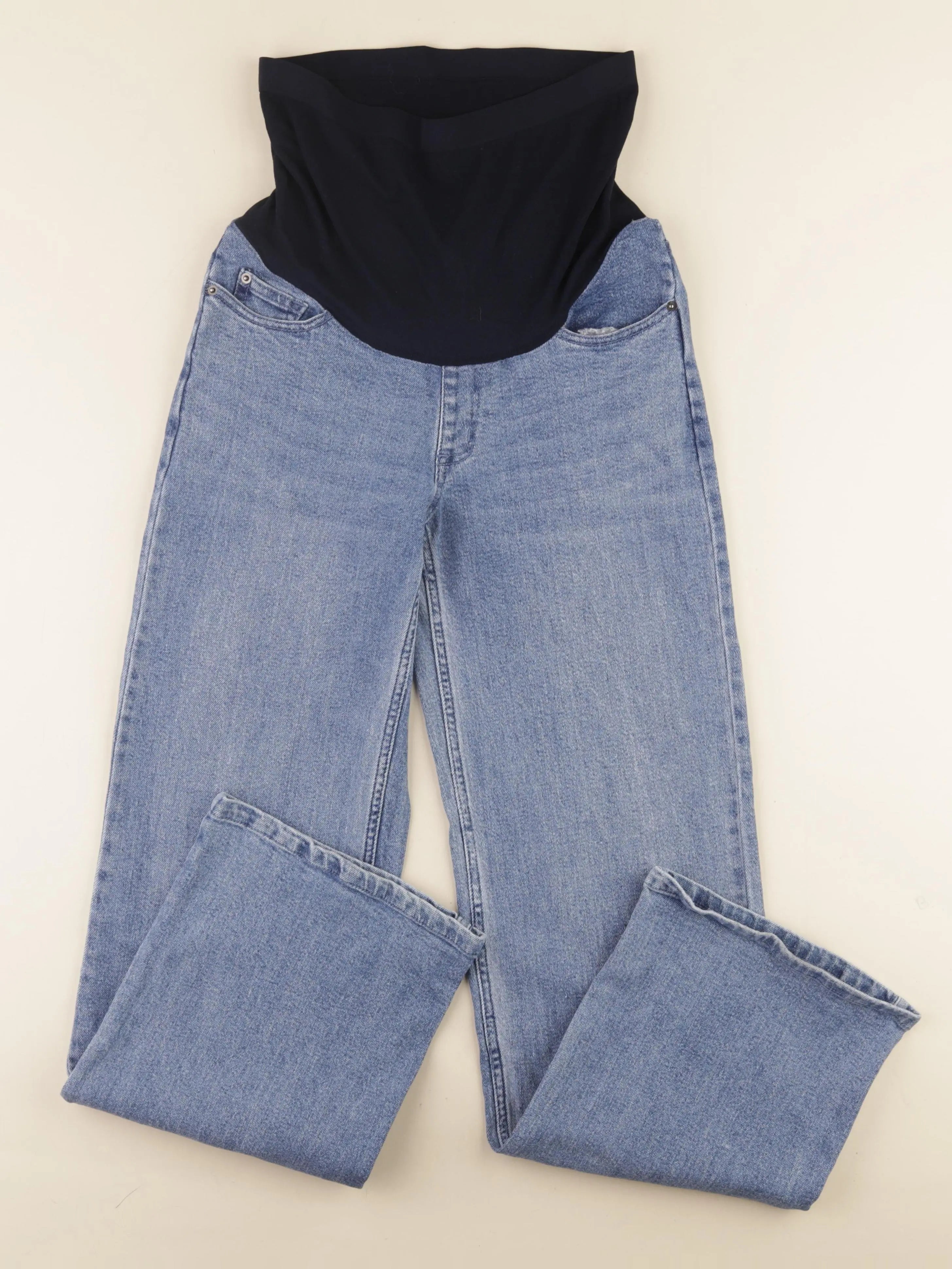 Envie de fraise - jean grossesse bleu - 34