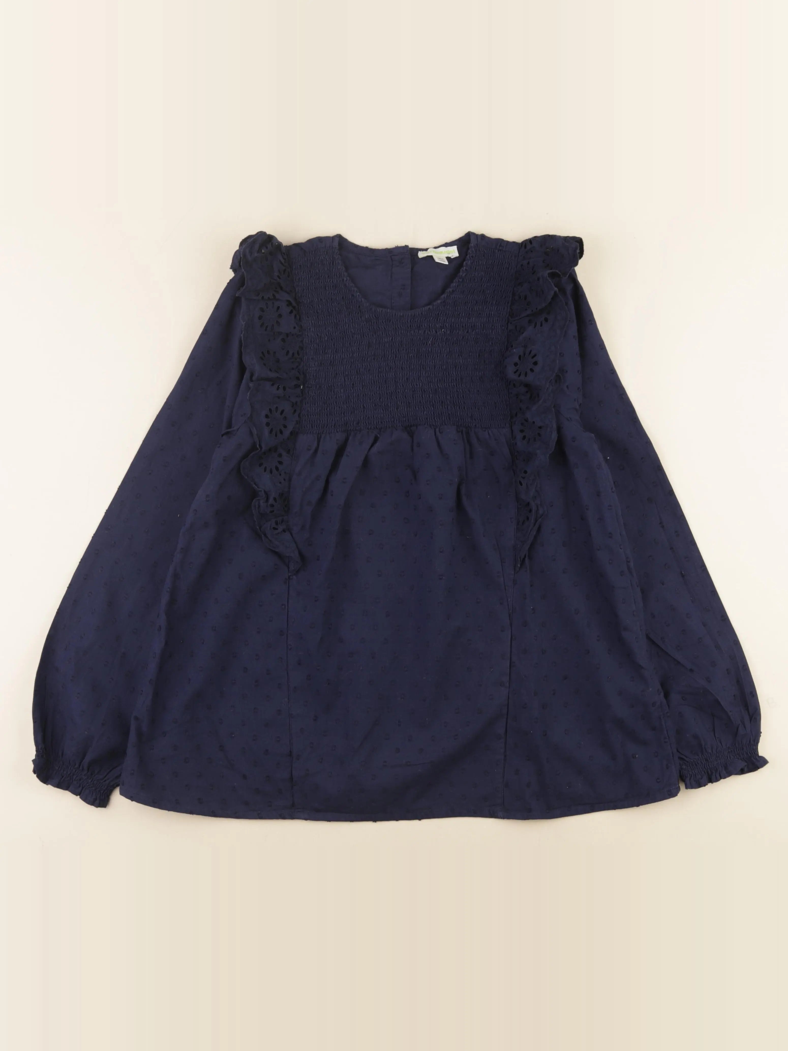 Vertbaudet - blouse bleu - 14 ans