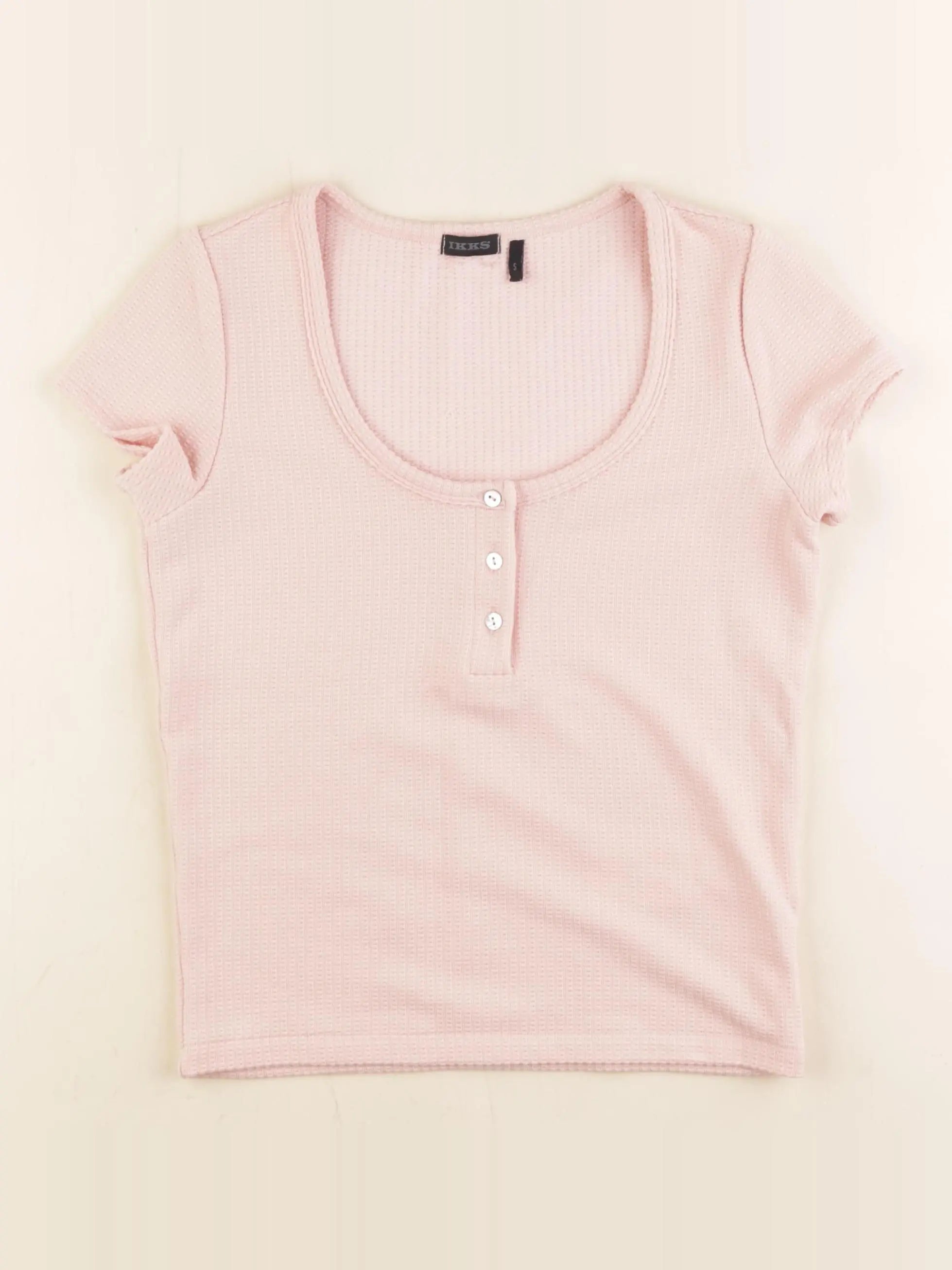 IKKS - tee-shirt rose - 14 ans