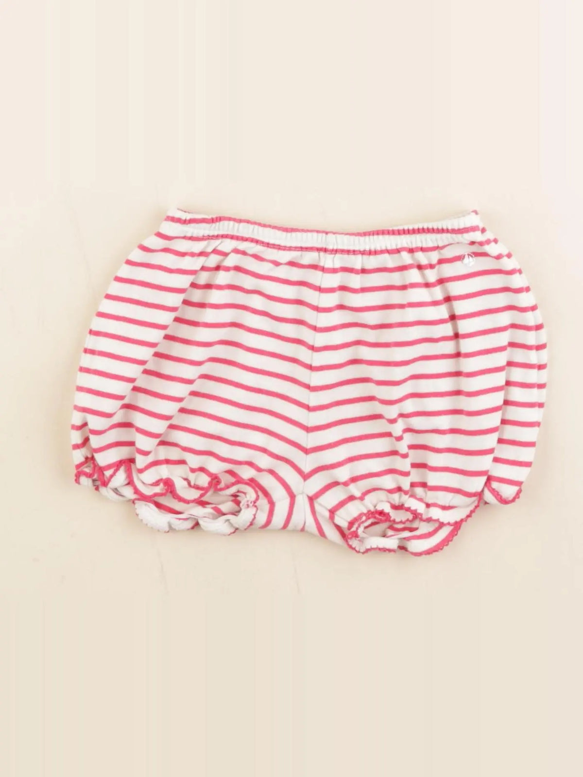 Petit Bateau - bloomer blanc - 18 mois