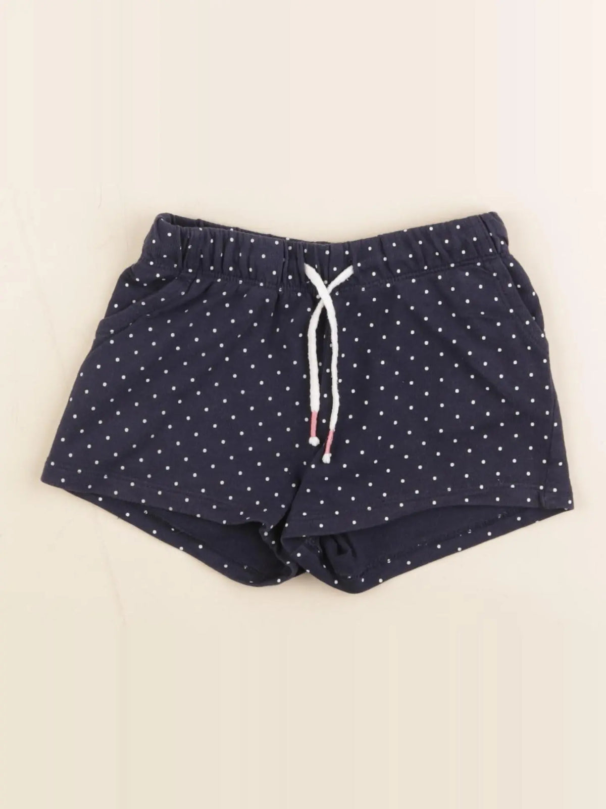 H&M - short bleu - 2/3 ans