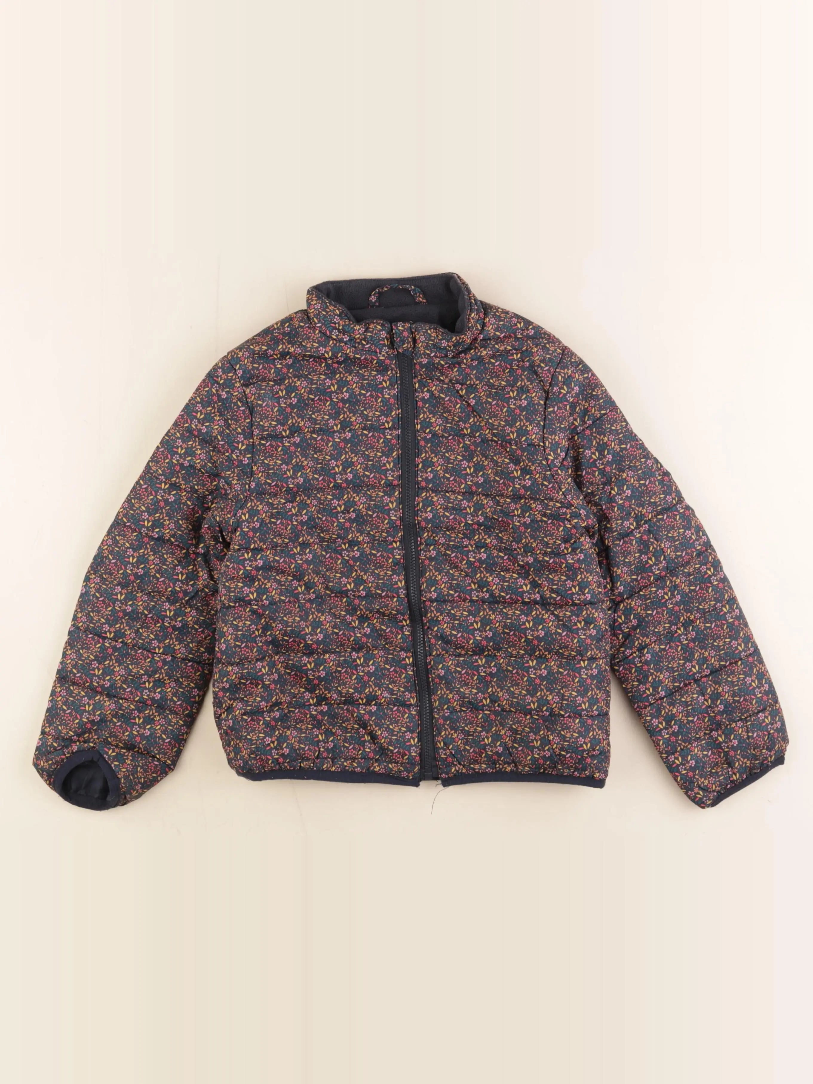 Vertbaudet - doudoune noir - 7 ans