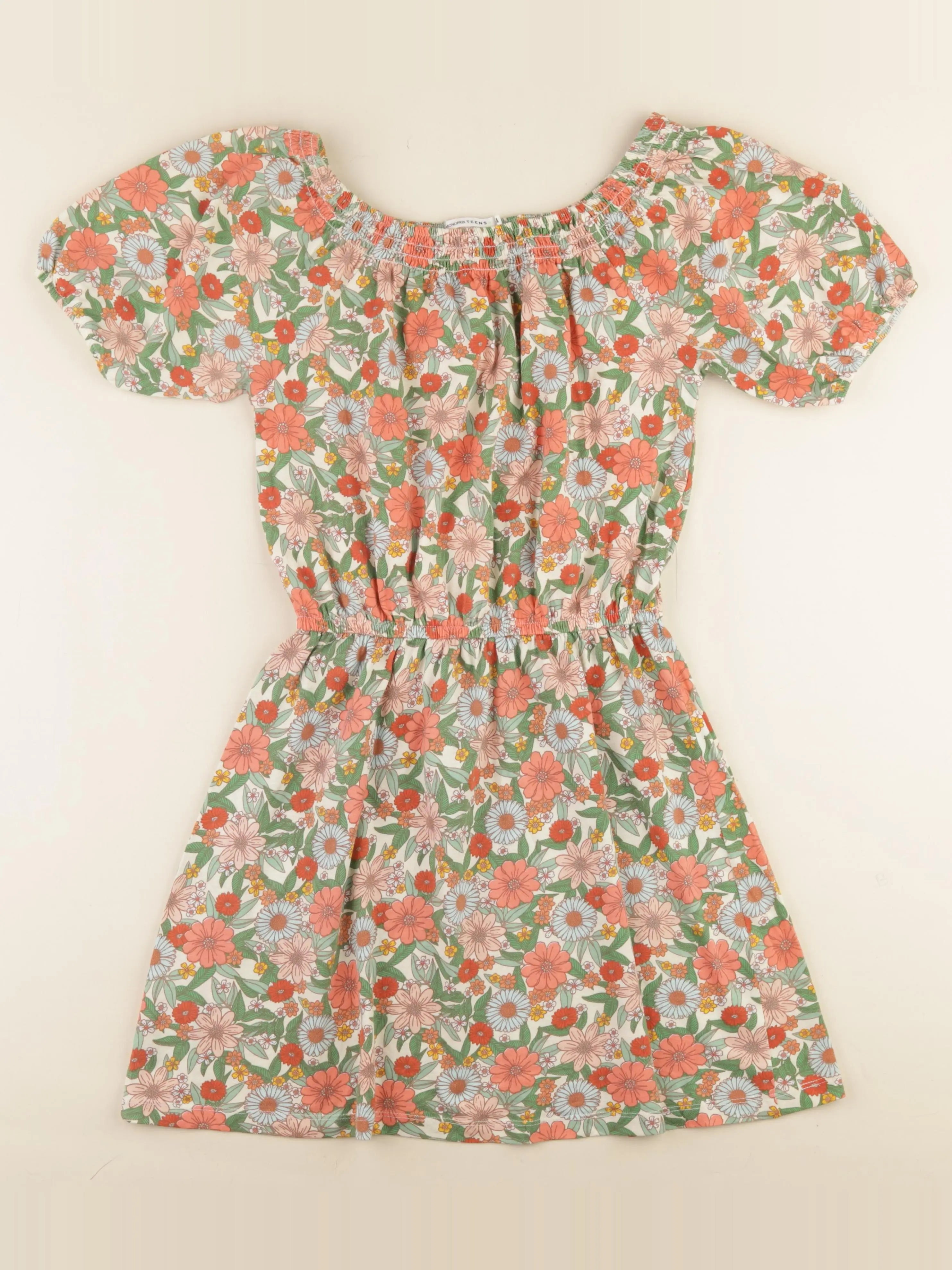 Monoprix - robe multicolore - 14 ans