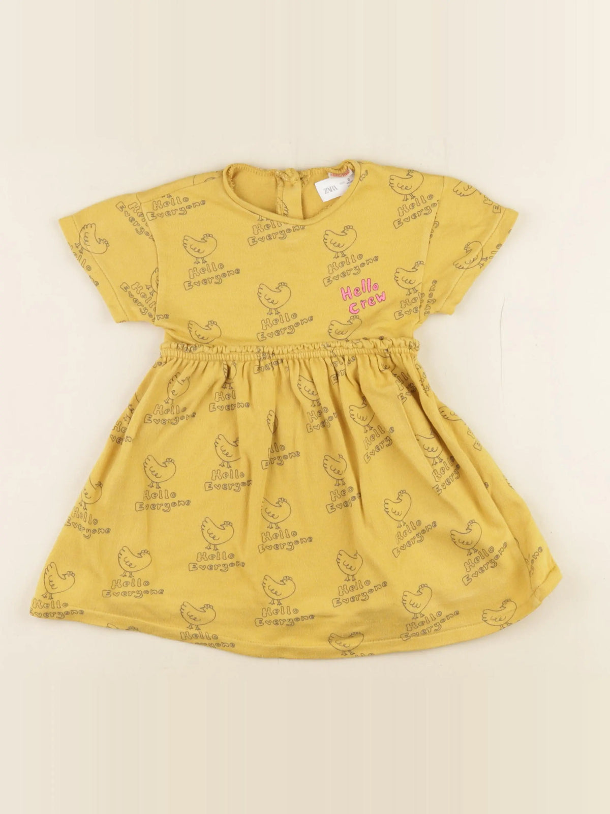 Zara - robe jaune - 2 ans
