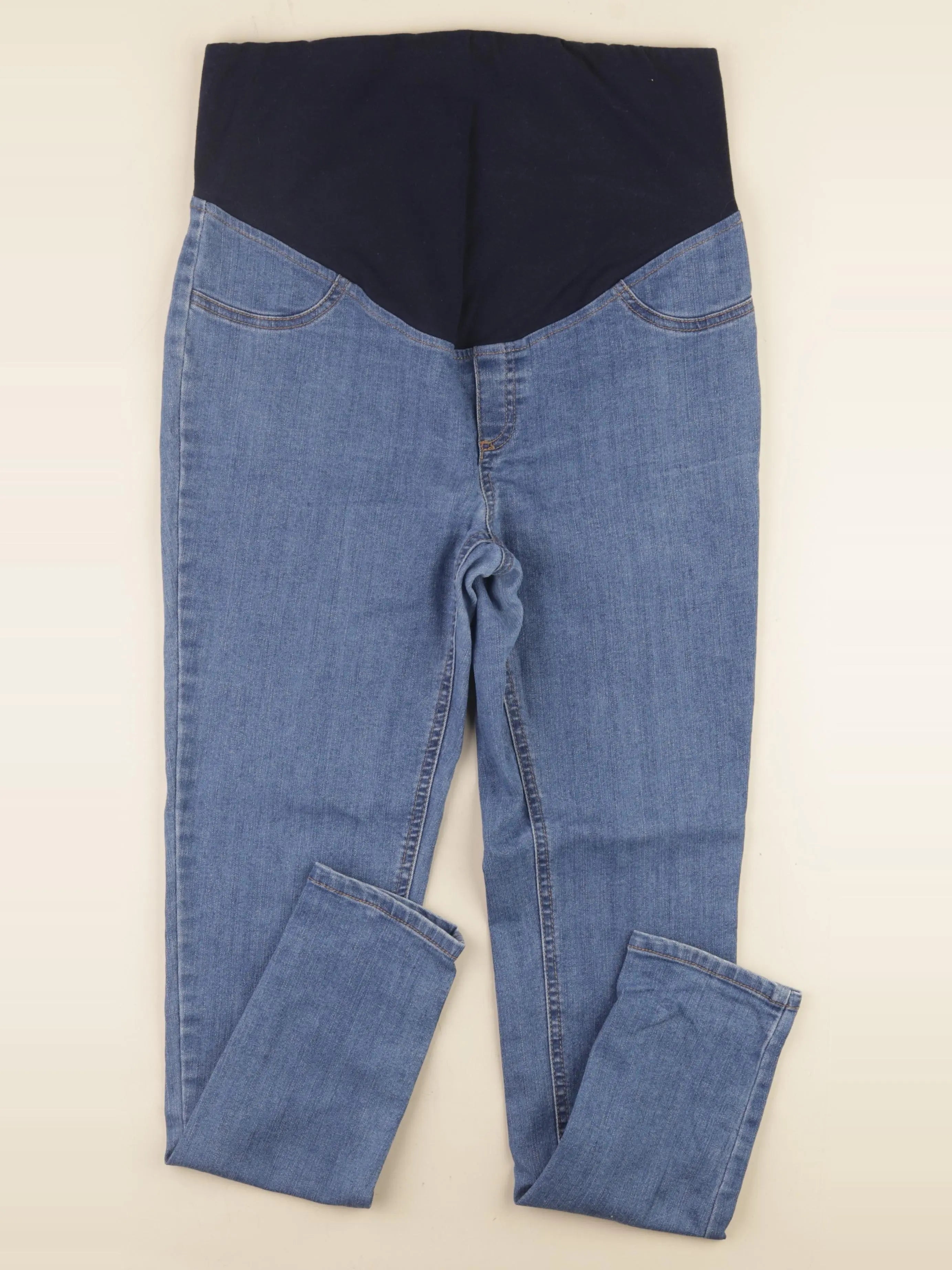 Vertbaudet - jean grossesse bleu - 42