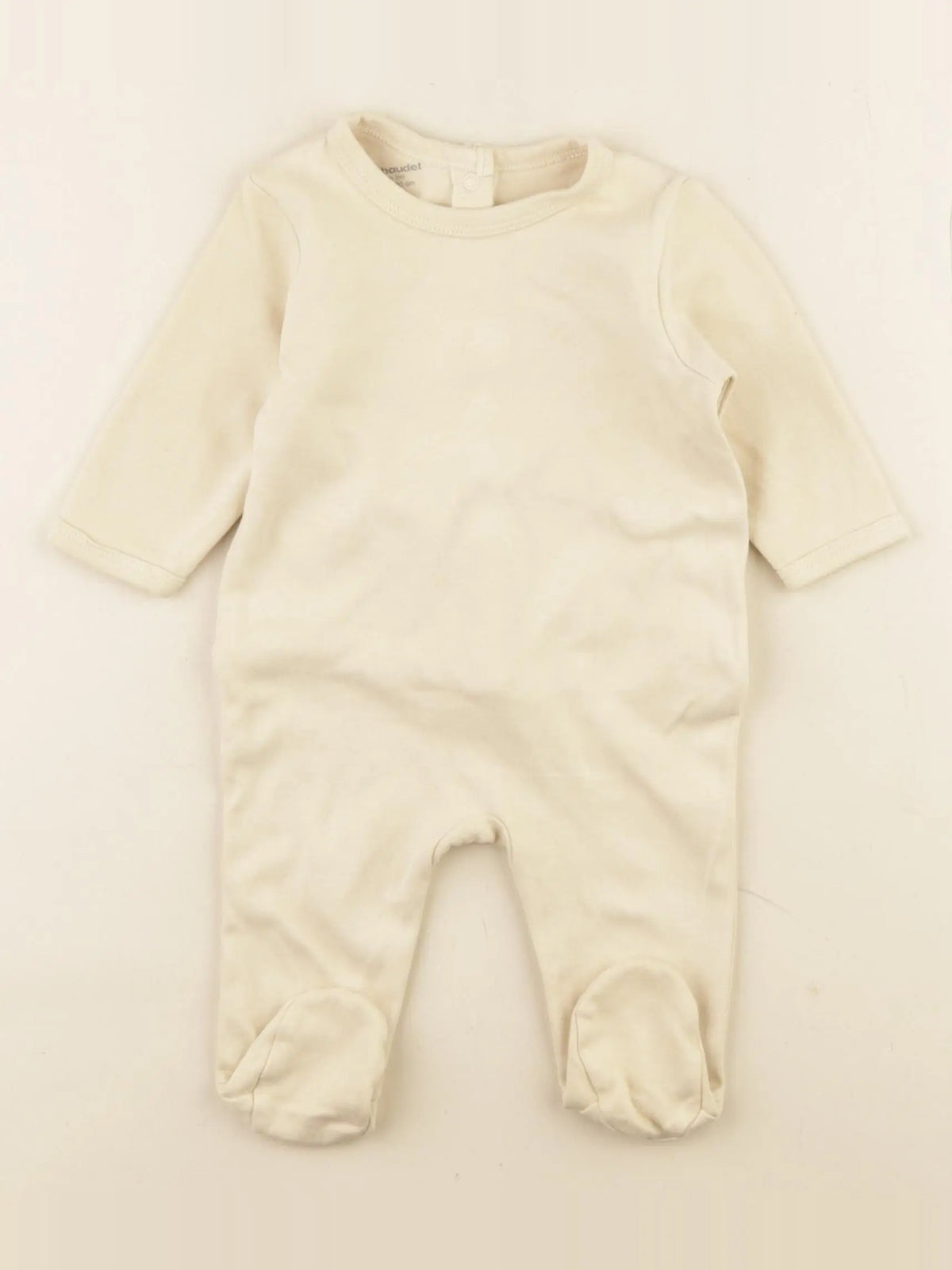 Vertbaudet - pyjama coton vert, jaune - 3 mois