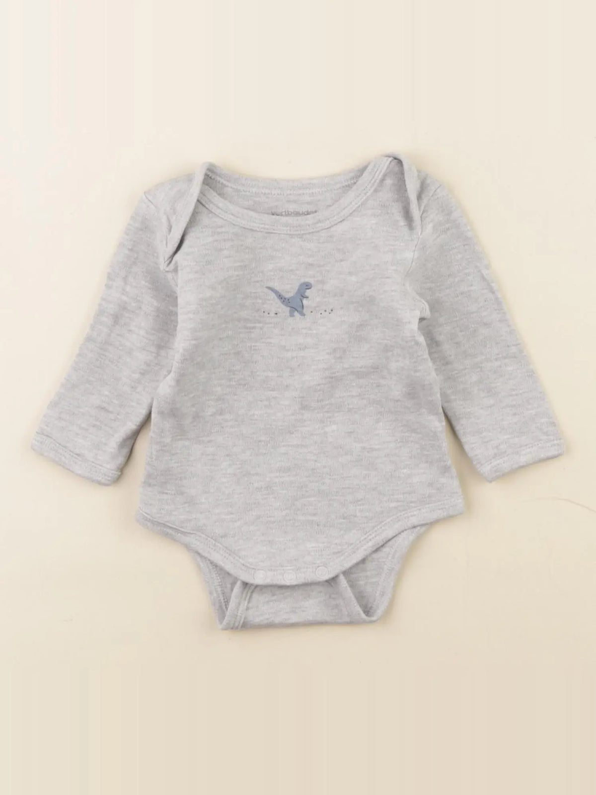 Vertbaudet - body gris - 3 mois