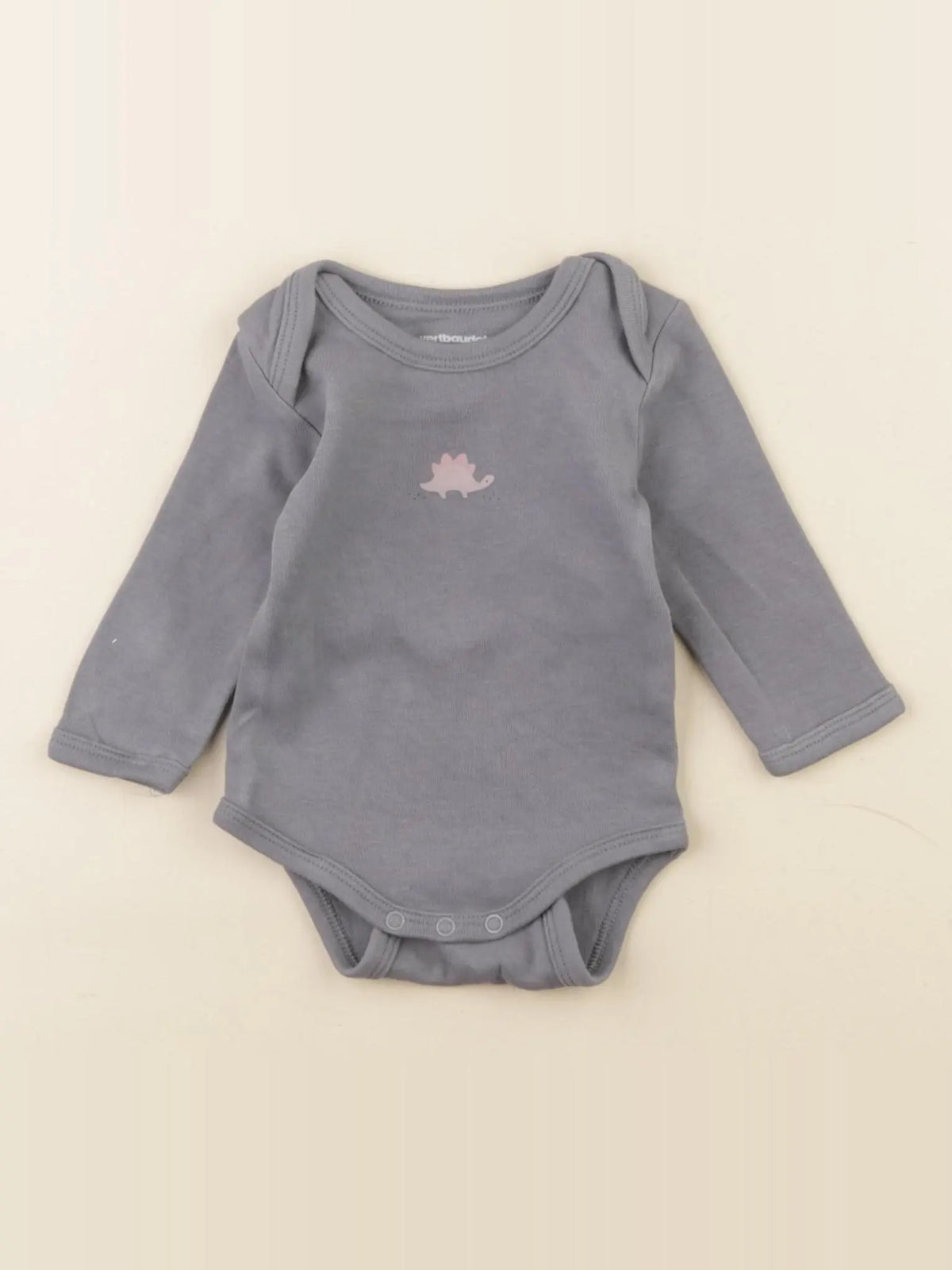 Vertbaudet - body gris - 3 mois