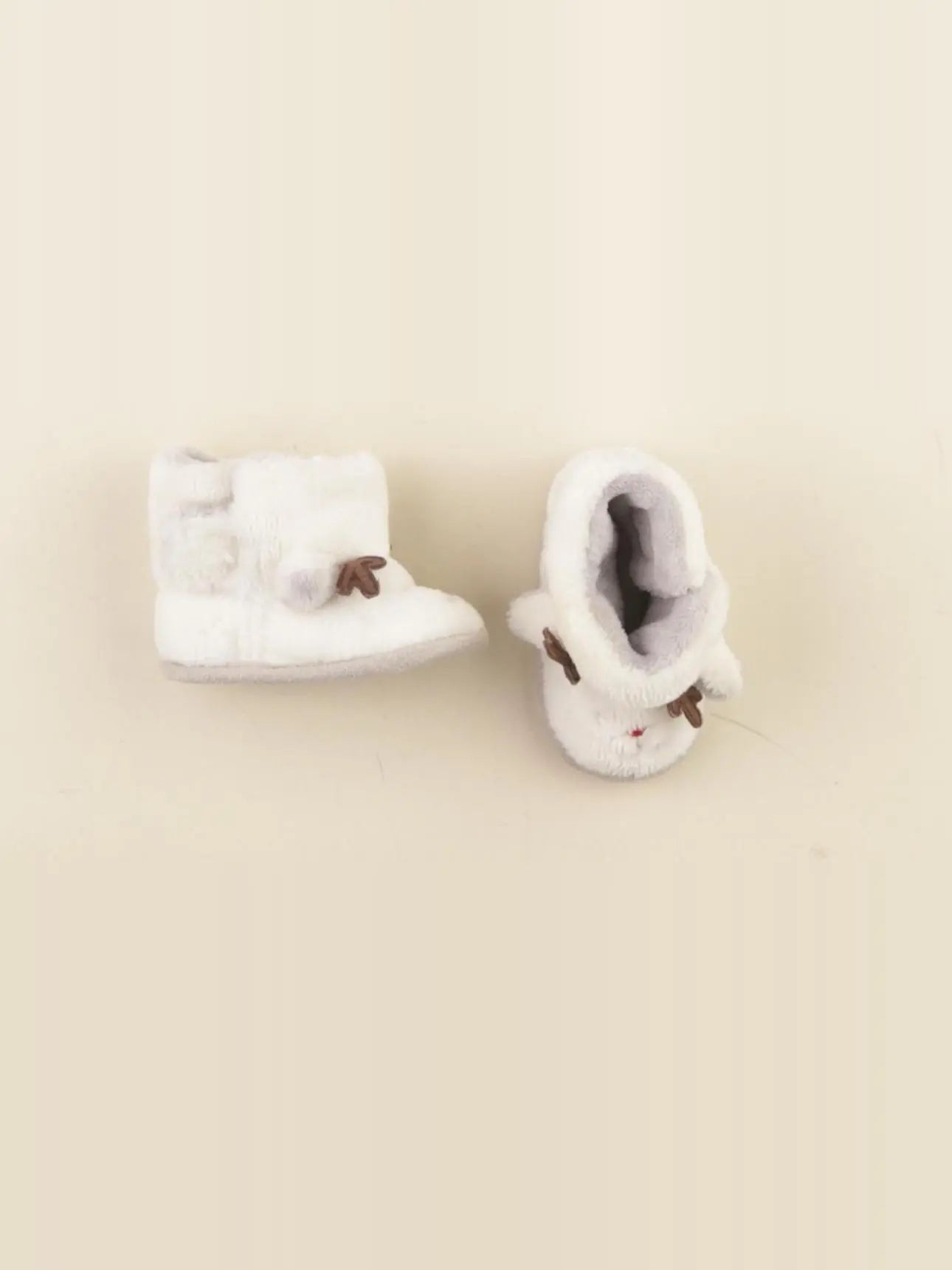 Vertbaudet - chaussons blanc - pointure 15/17