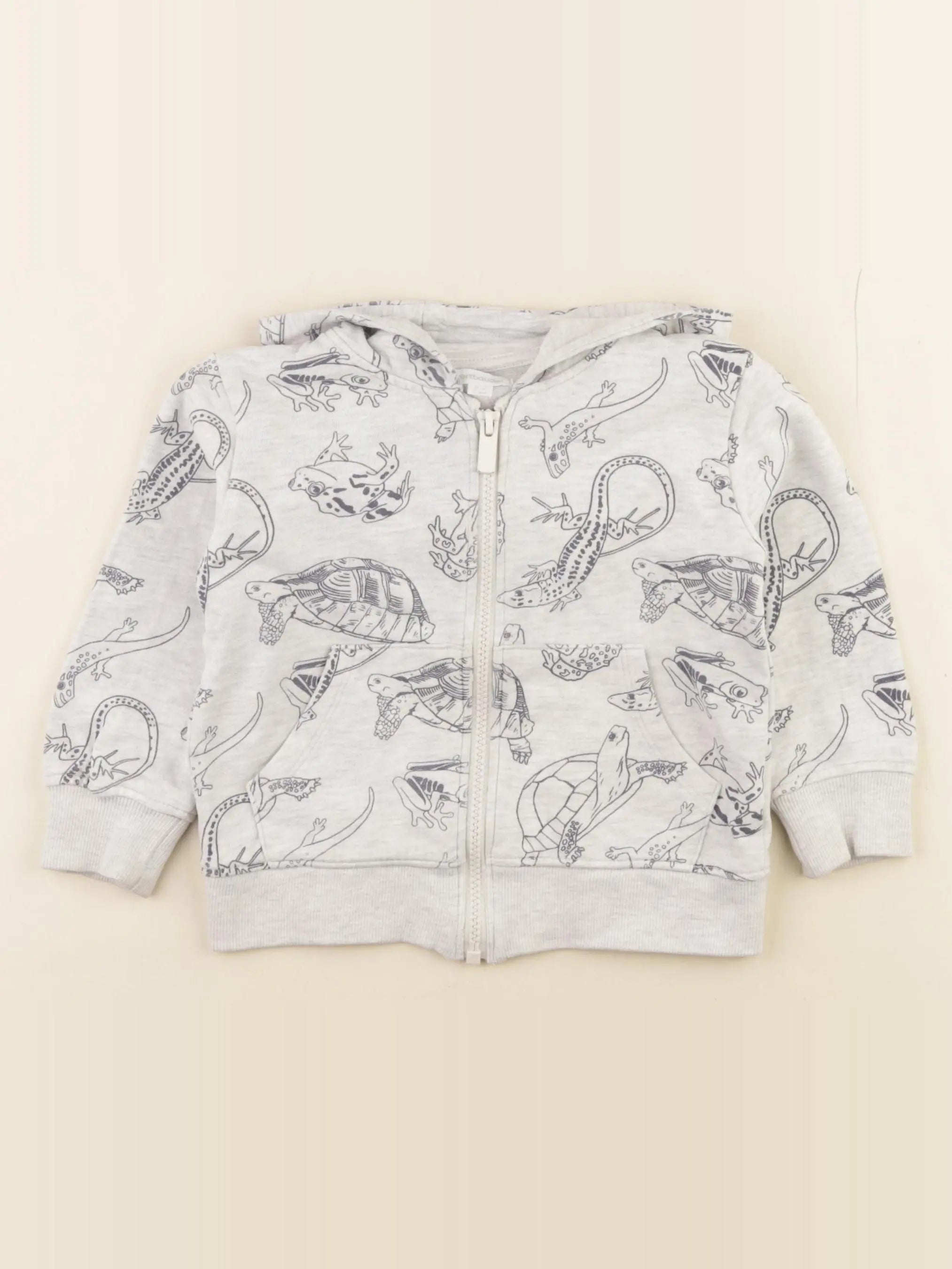 Vertbaudet - sweat gris - 3 ans