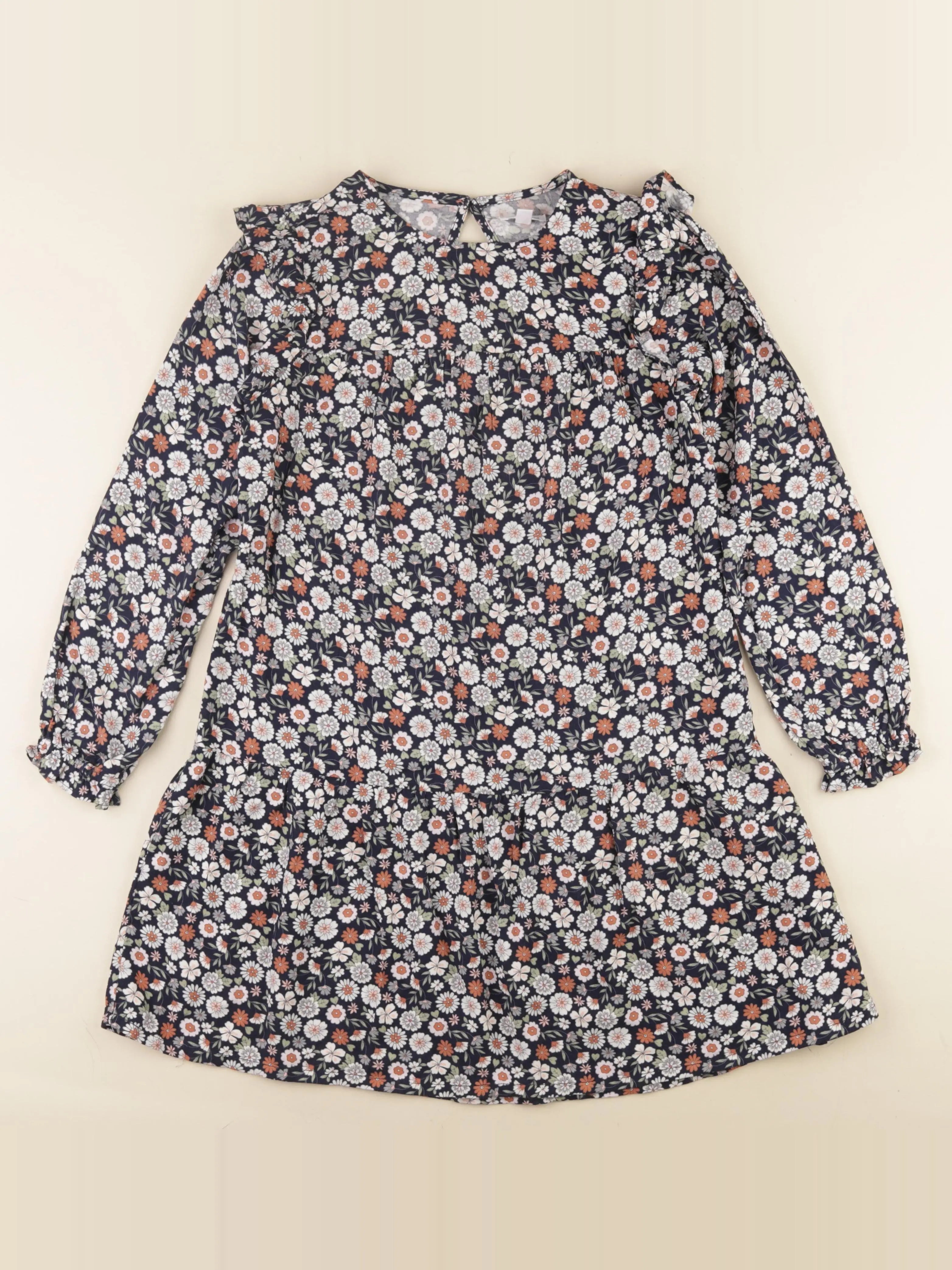 Vertbaudet - robe bleu - 10 ans