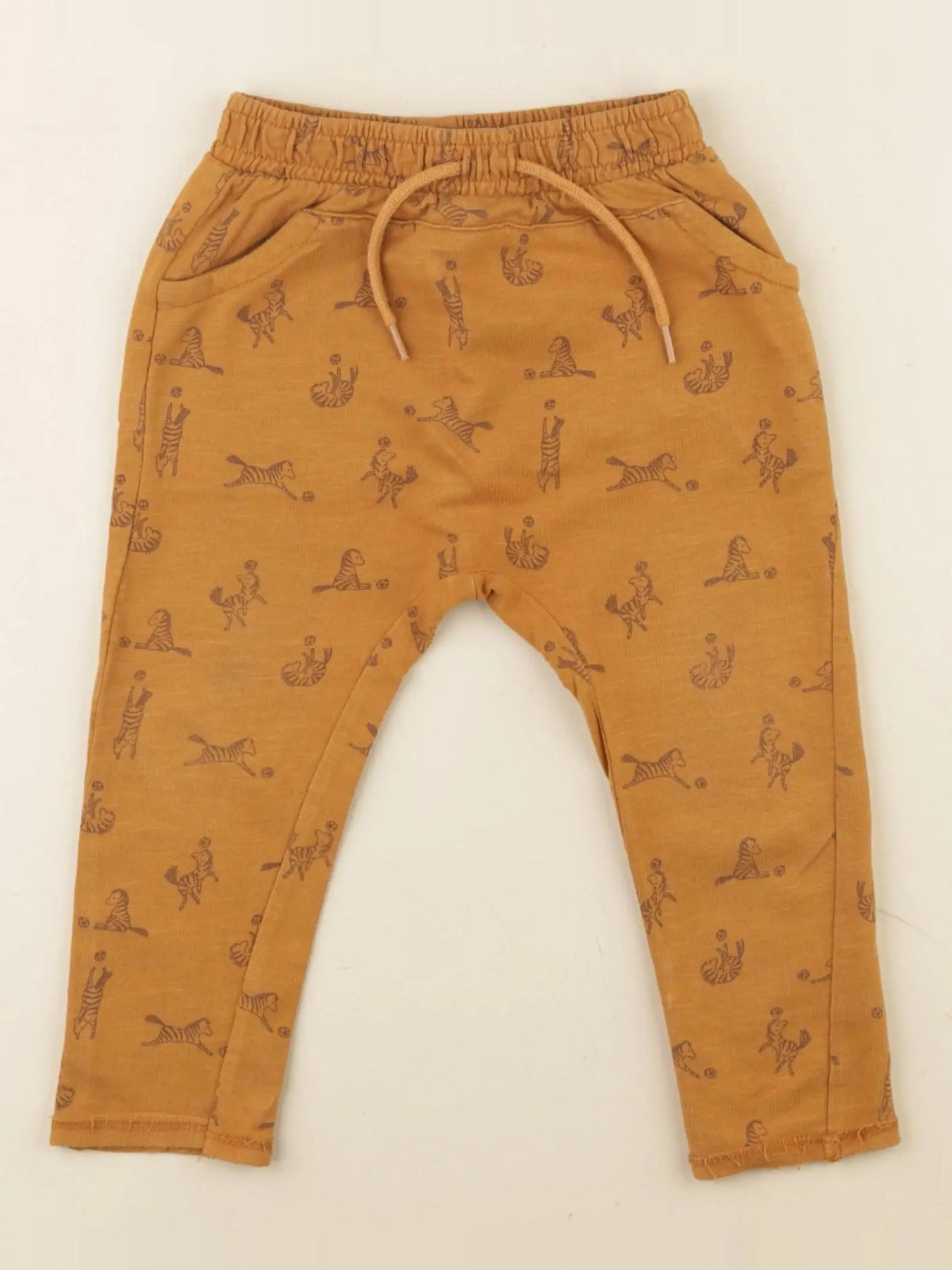 Vertbaudet - jogging marron - 18 mois