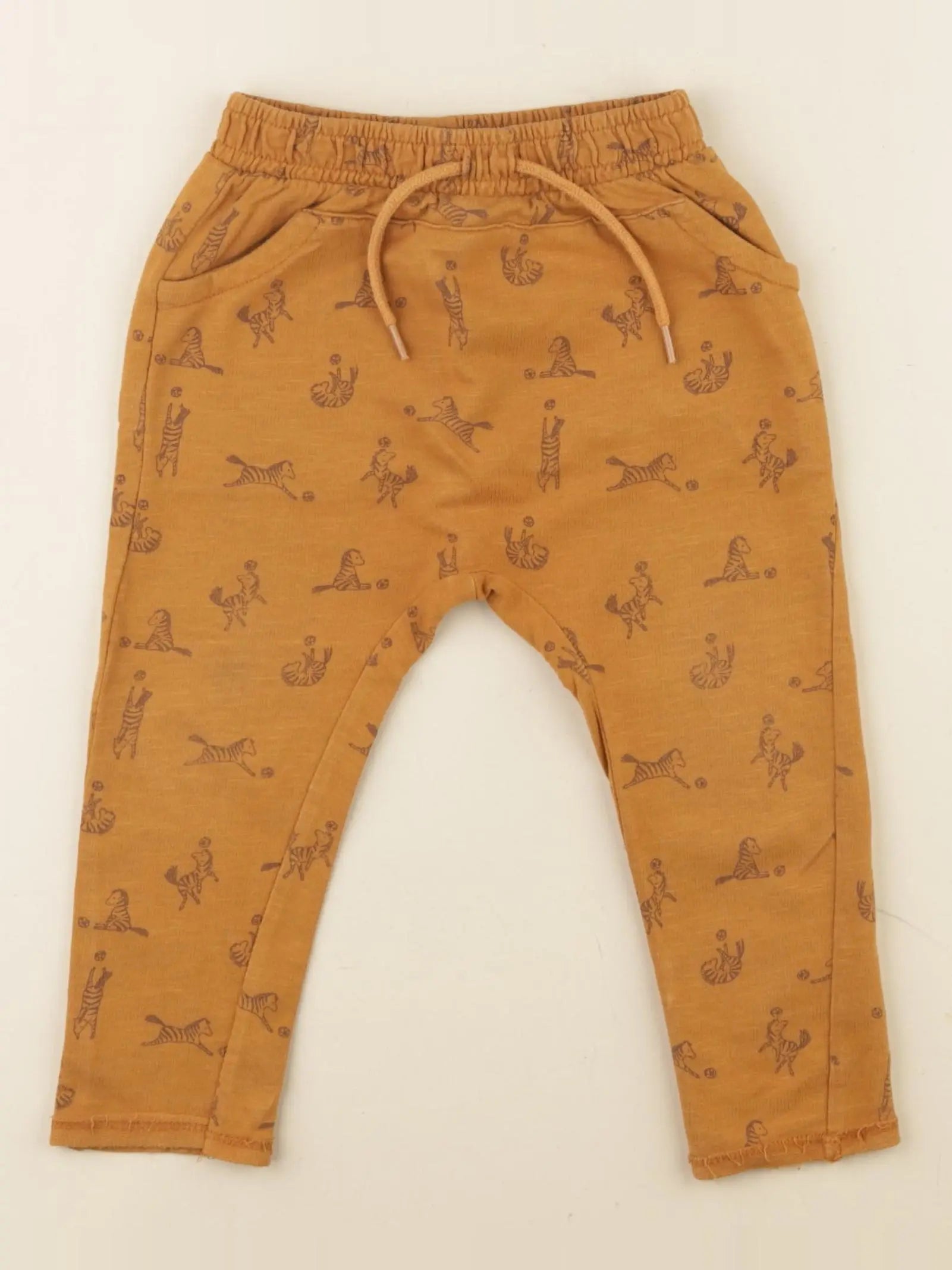 Vertbaudet - jogging marron - 18 mois