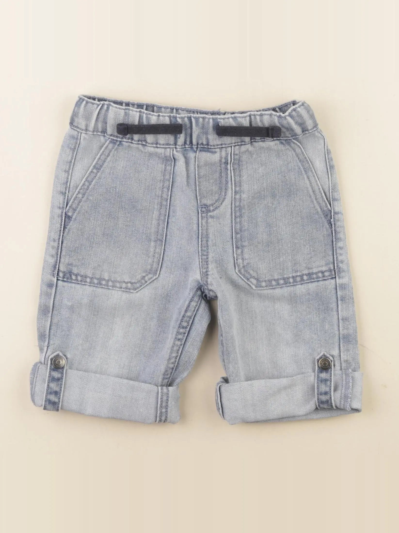 Vertbaudet - pantacourt bleu - 3 ans