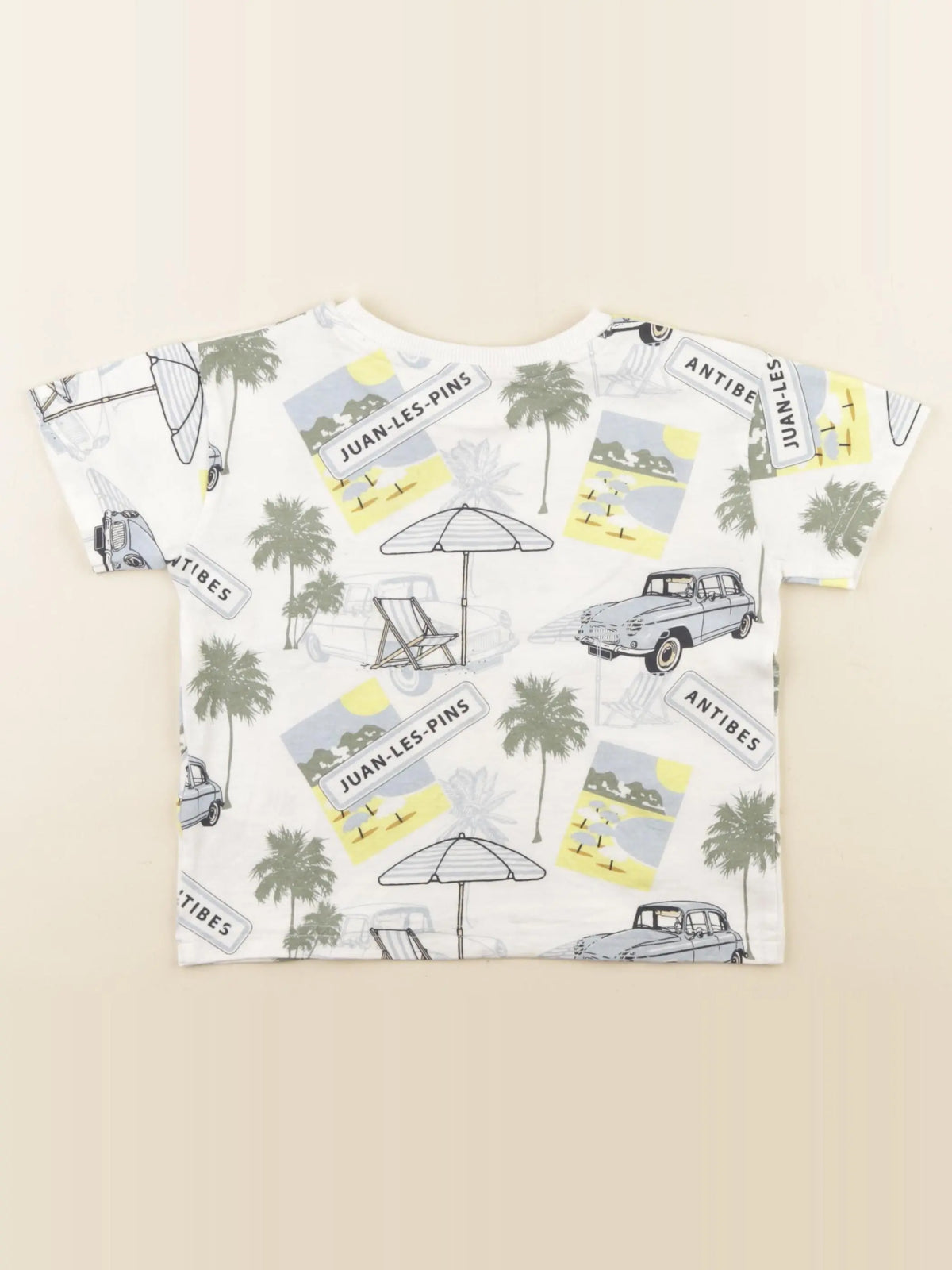 Vertbaudet - tee-shirt blanc - 3 ans