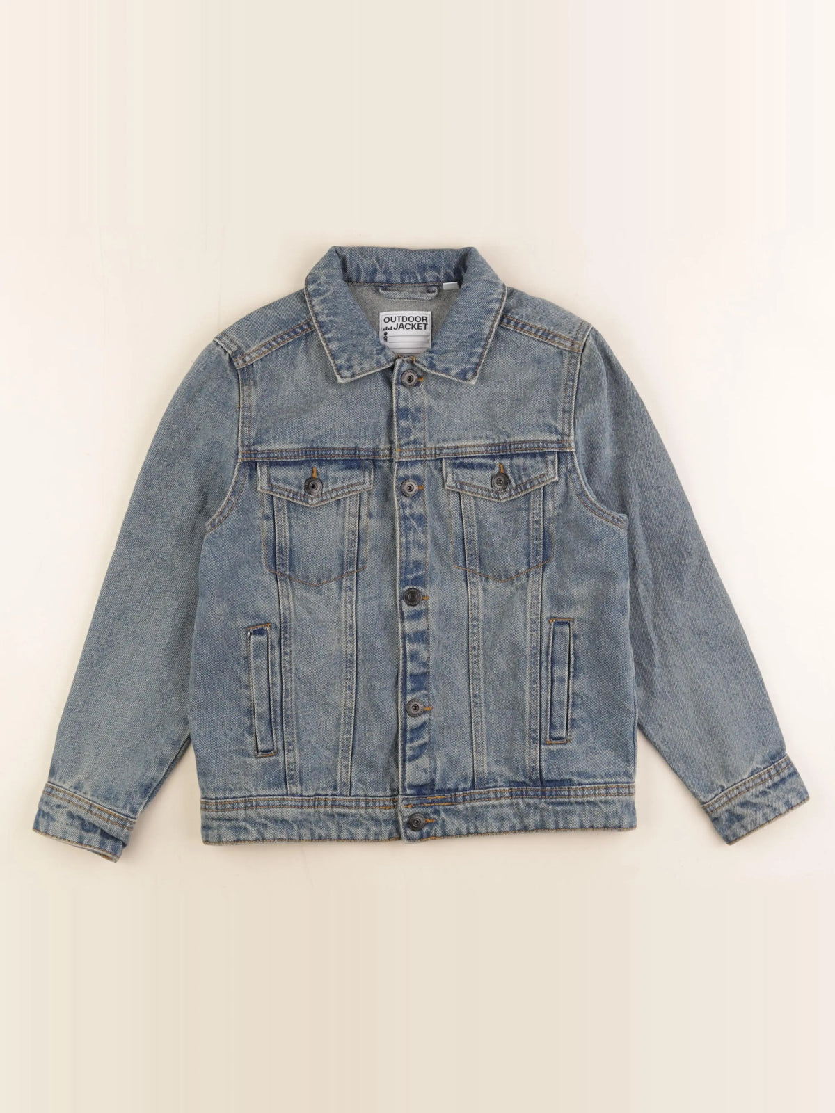 Vertbaudet - veste bleu - 8 ans