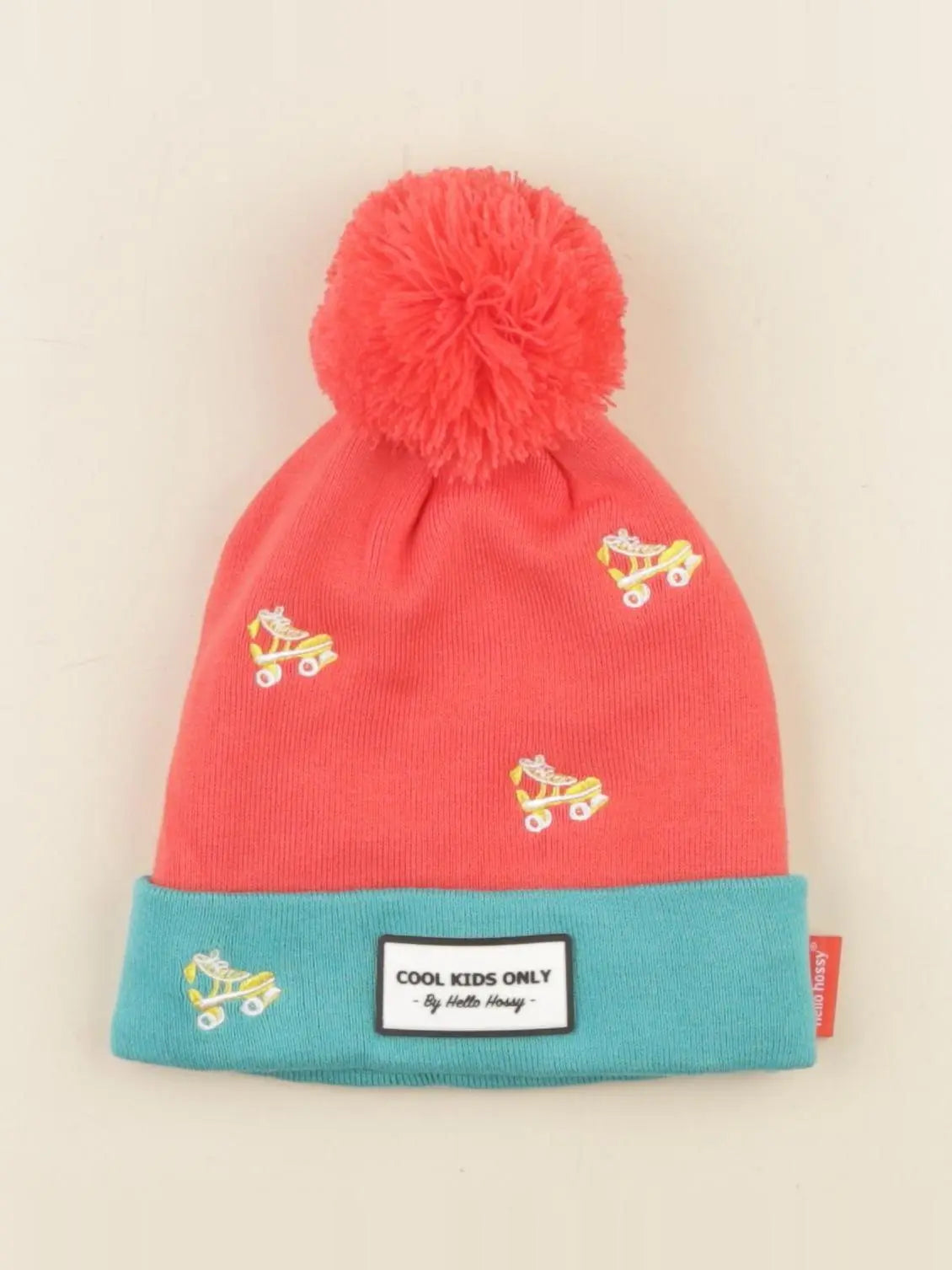 Hello Hossy - bonnet rose, bleu - 2/5 ans