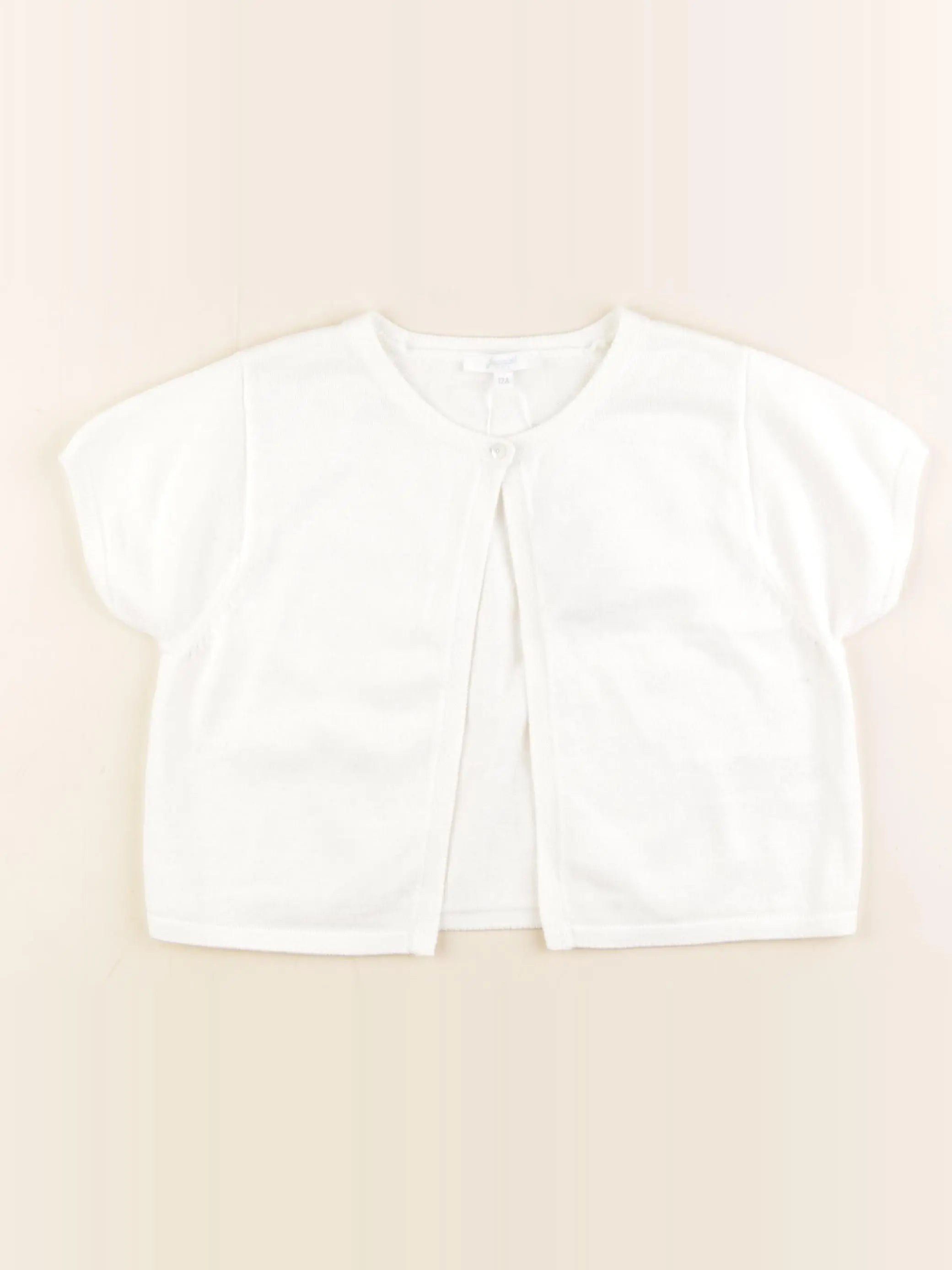 Jacadi - gilet blanc - 12 ans