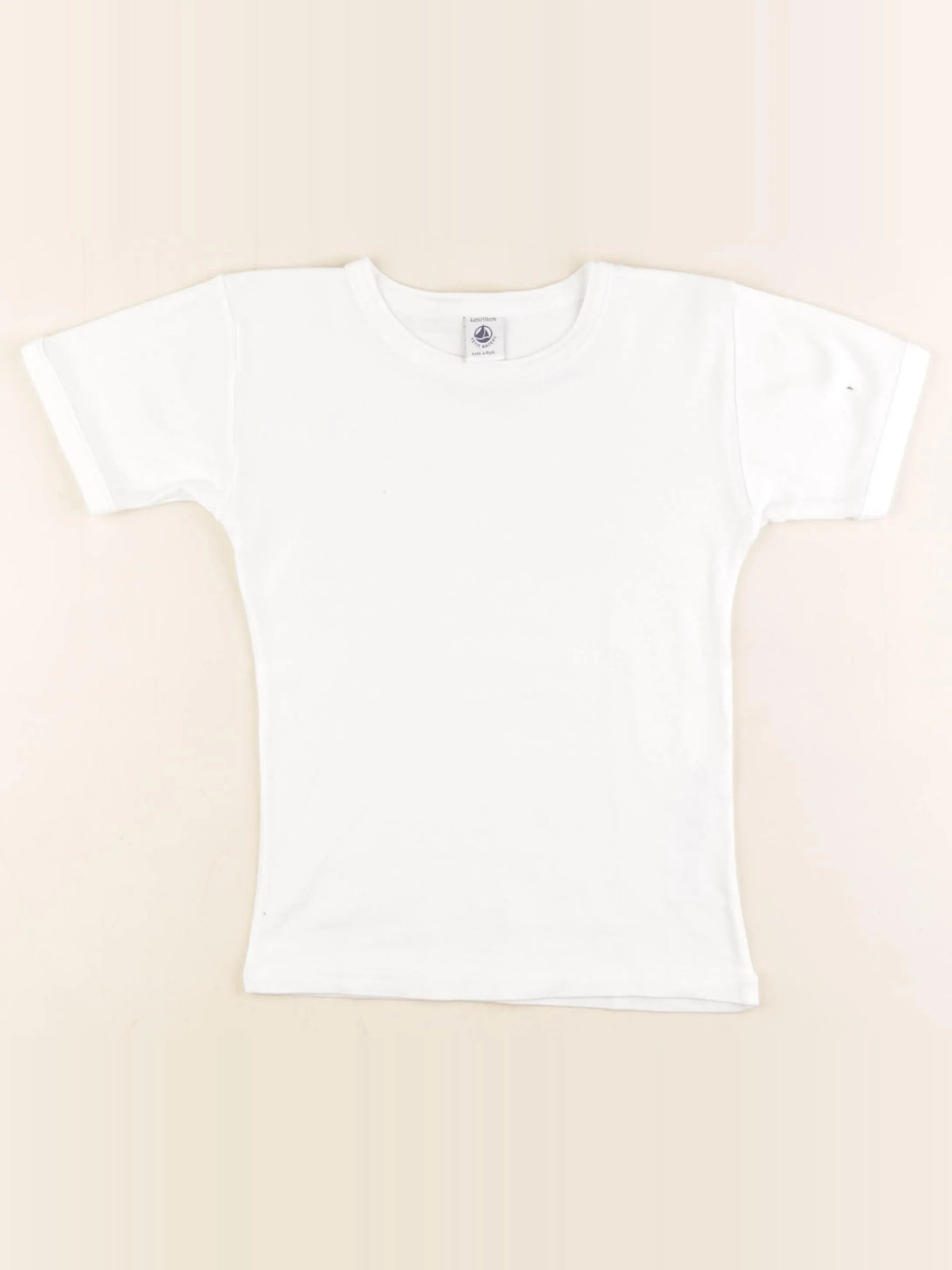 Petit Bateau - maillot de corps blanc - 6 ans