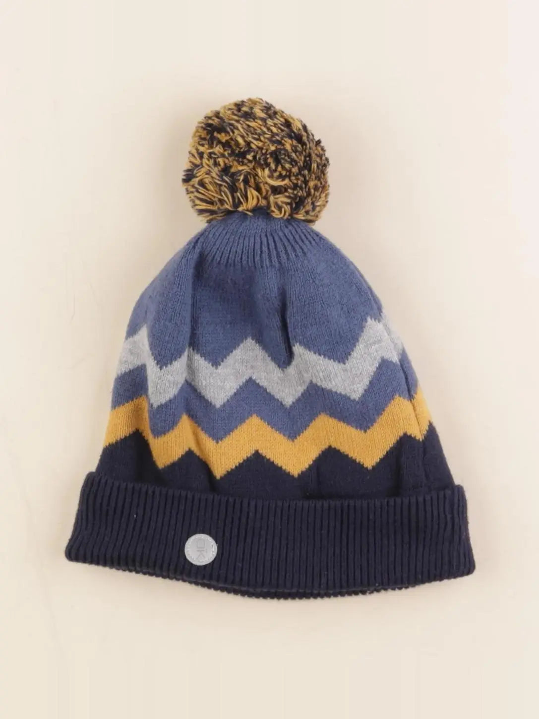 Okaidi - bonnet bleu - 6/7 ans