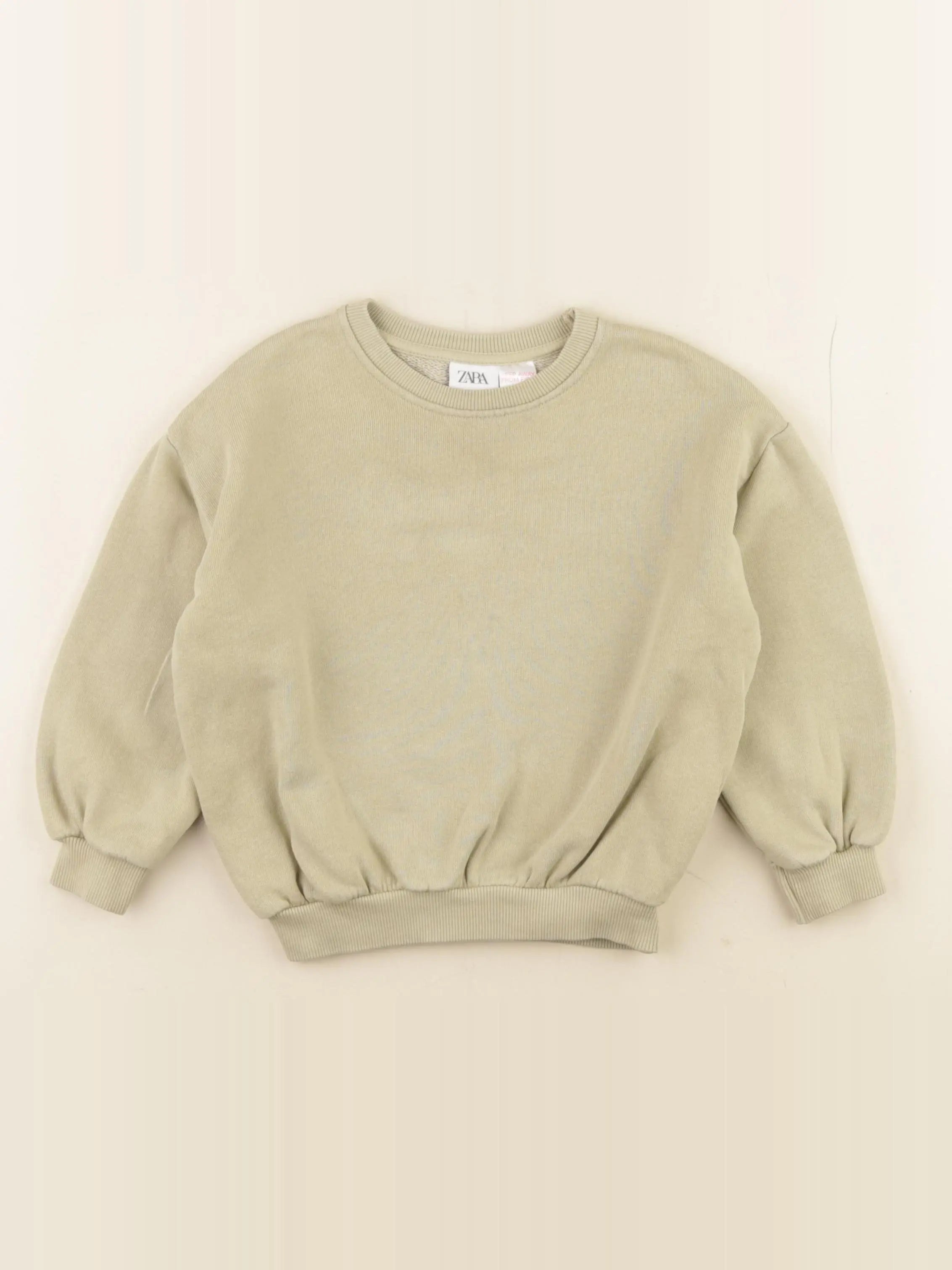 Zara - sweat vert - 18/24 mois