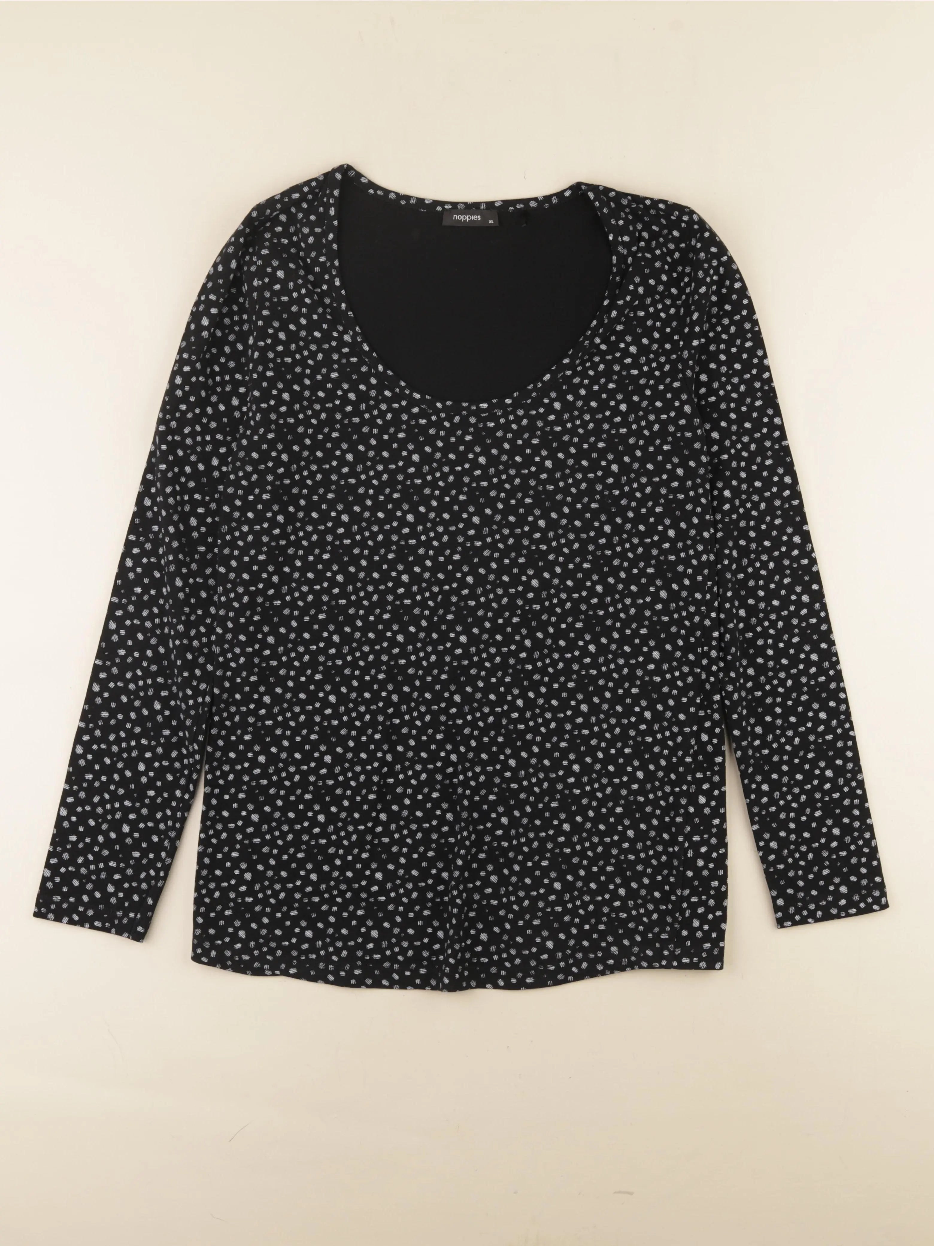 Noppies maternité - tee-shirt grossesse noir - xl