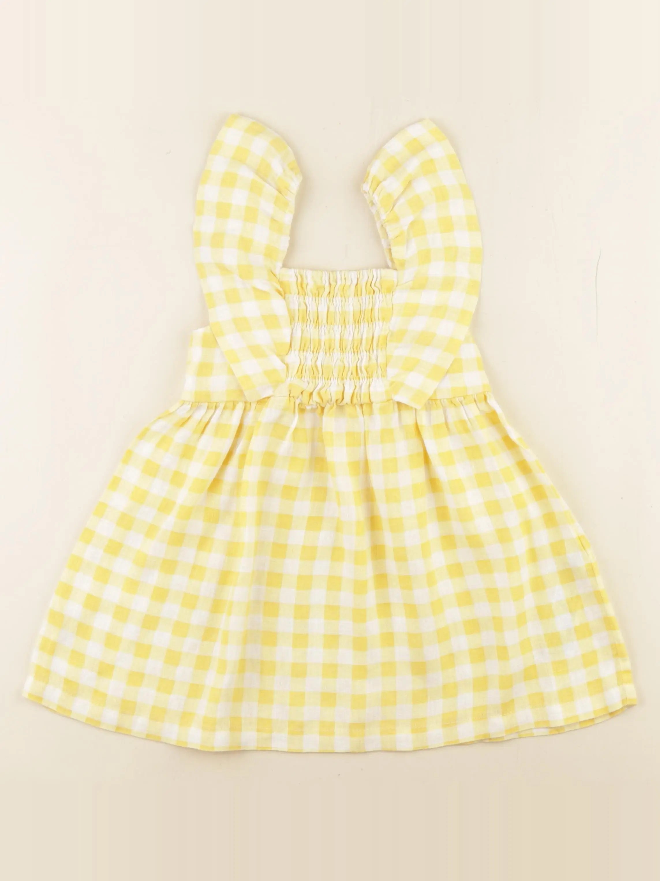 Zara - robe jaune - 18/24 mois