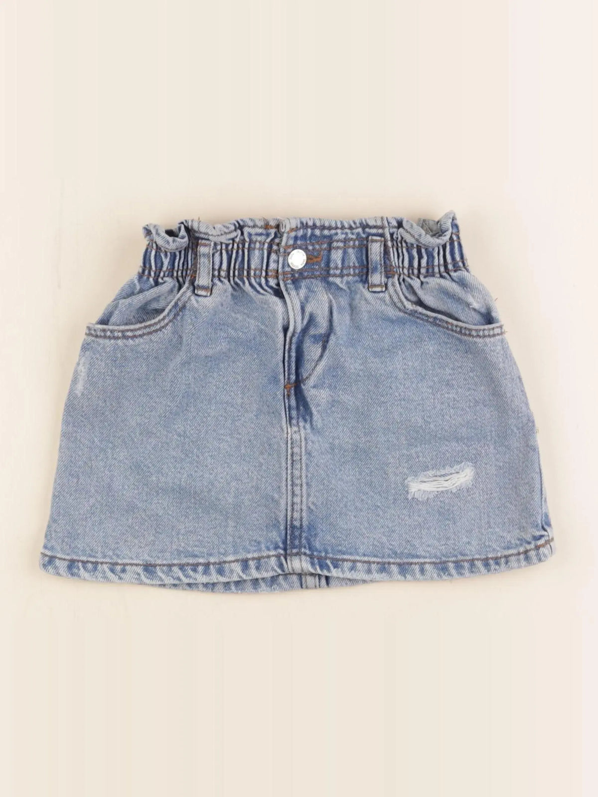 Zara - jupe bleu - 3/4 ans