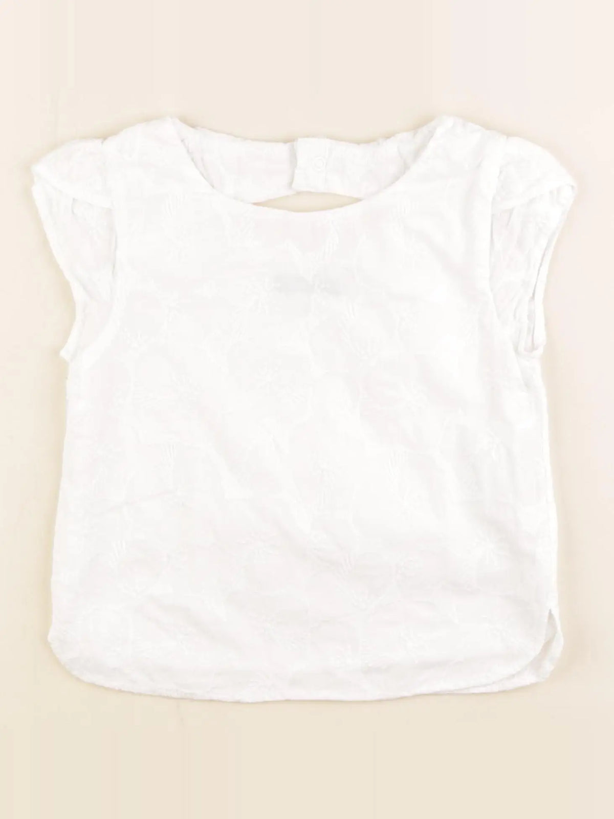Okaidi - blouse blanc - 5 ans