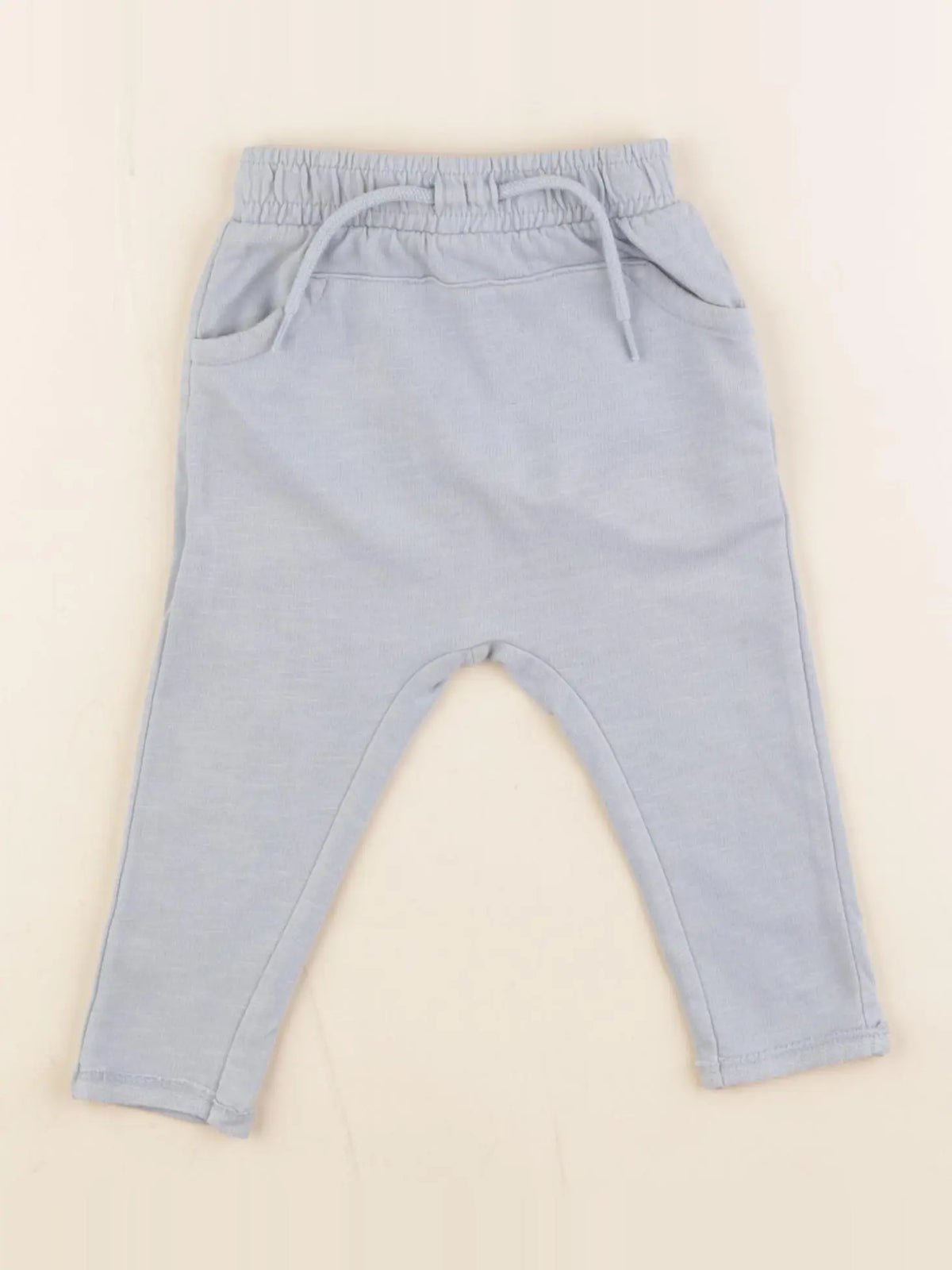 Vertbaudet - sarouel bleu - 3 mois