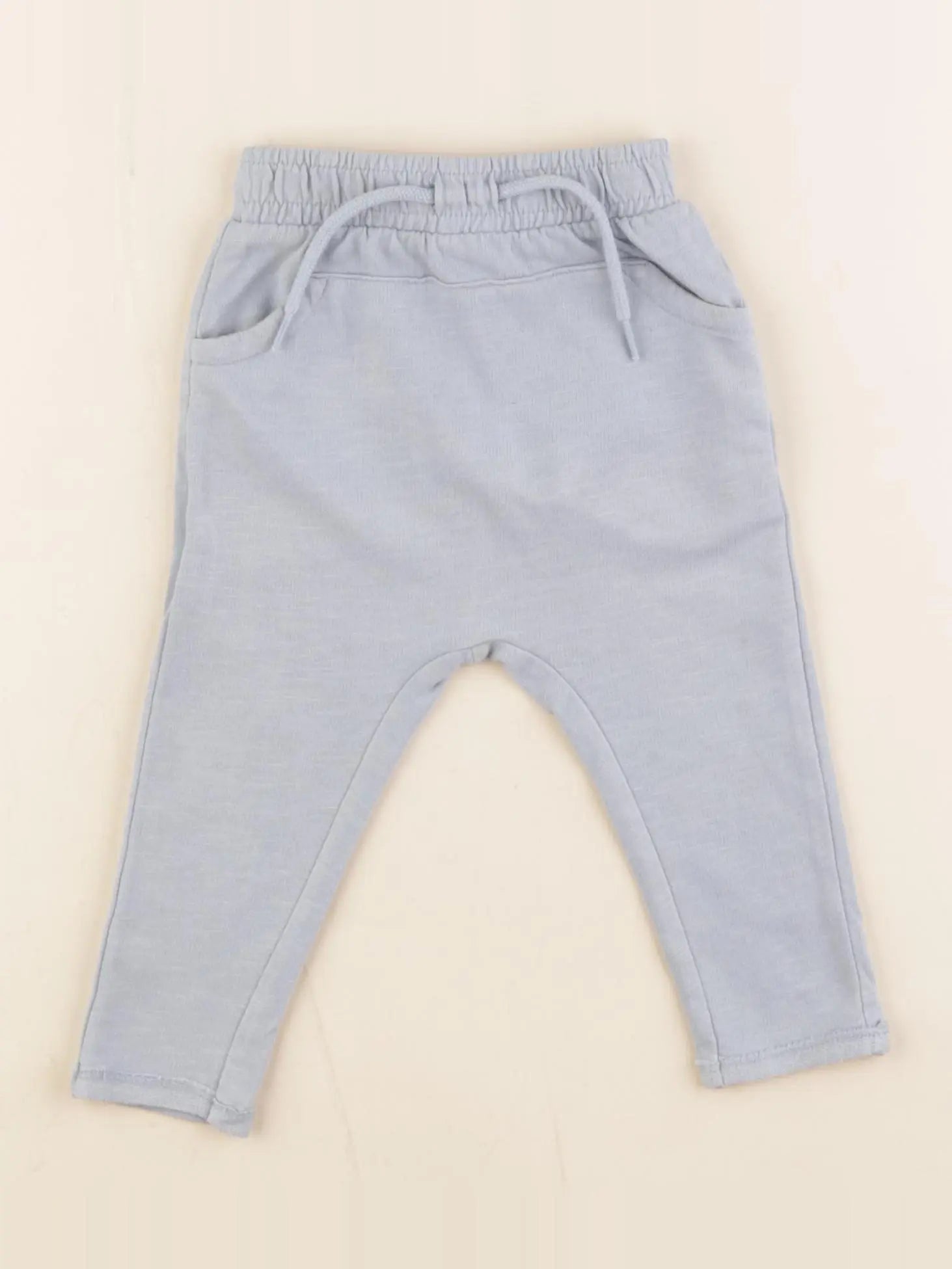 Vertbaudet - sarouel bleu - 3 mois