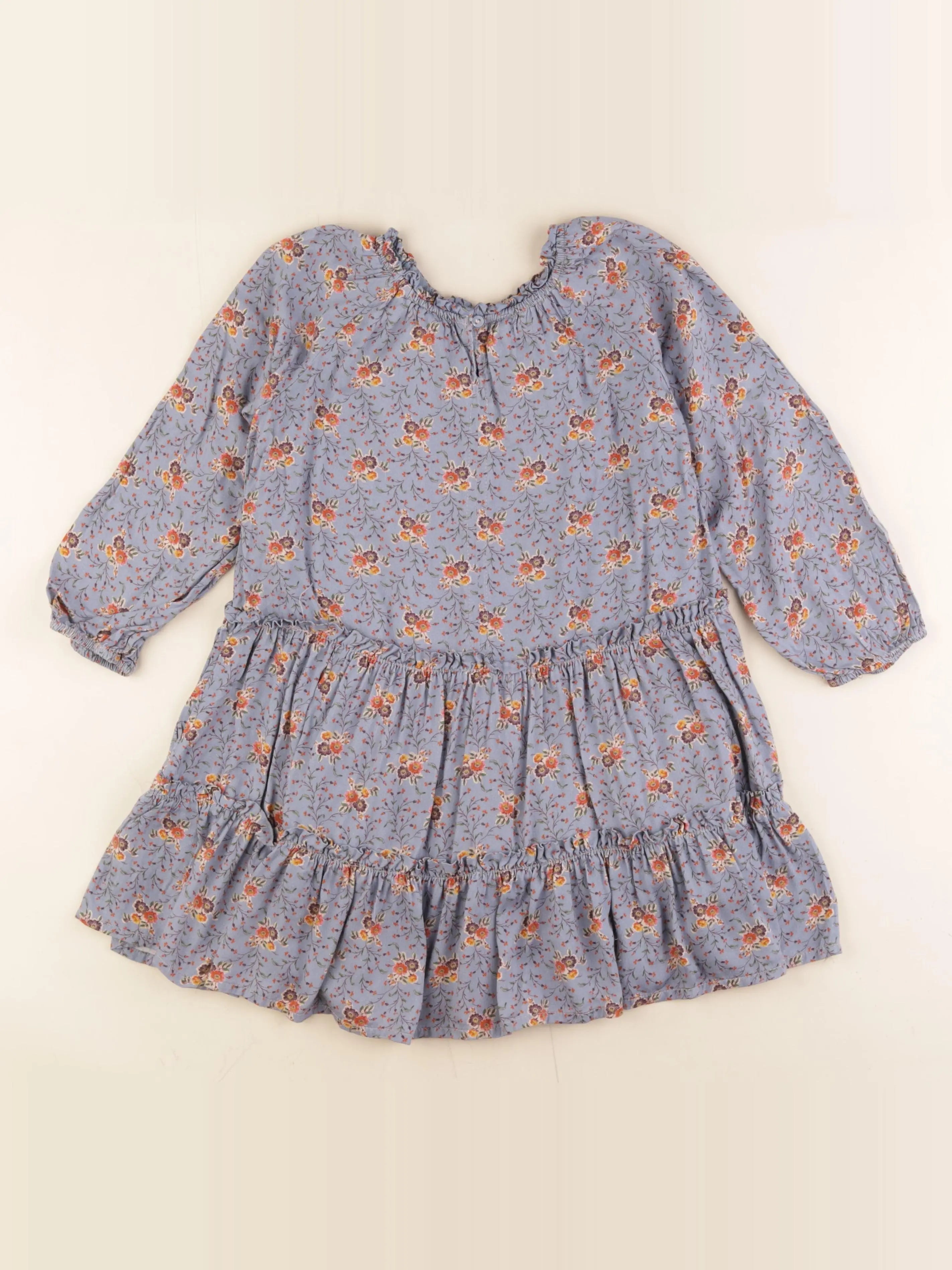 Zara - robe bleu - 7 ans