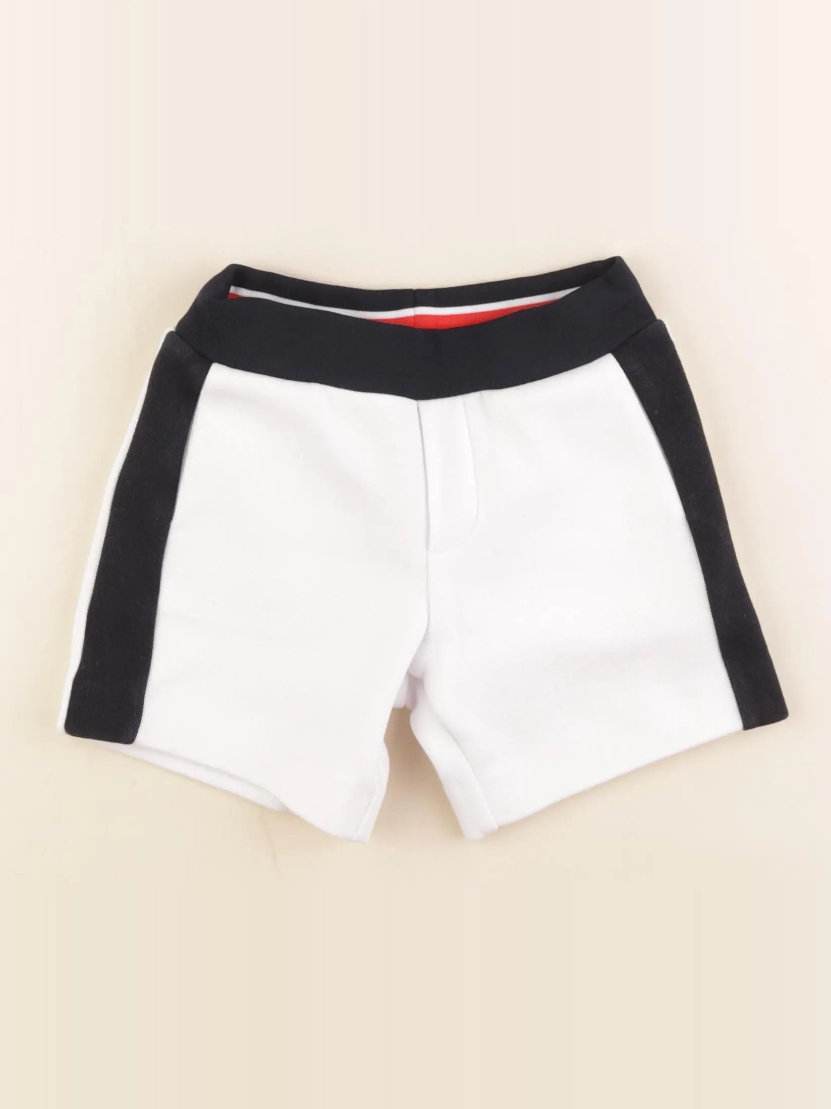 Jacadi - short blanc, bleu - 4 ans