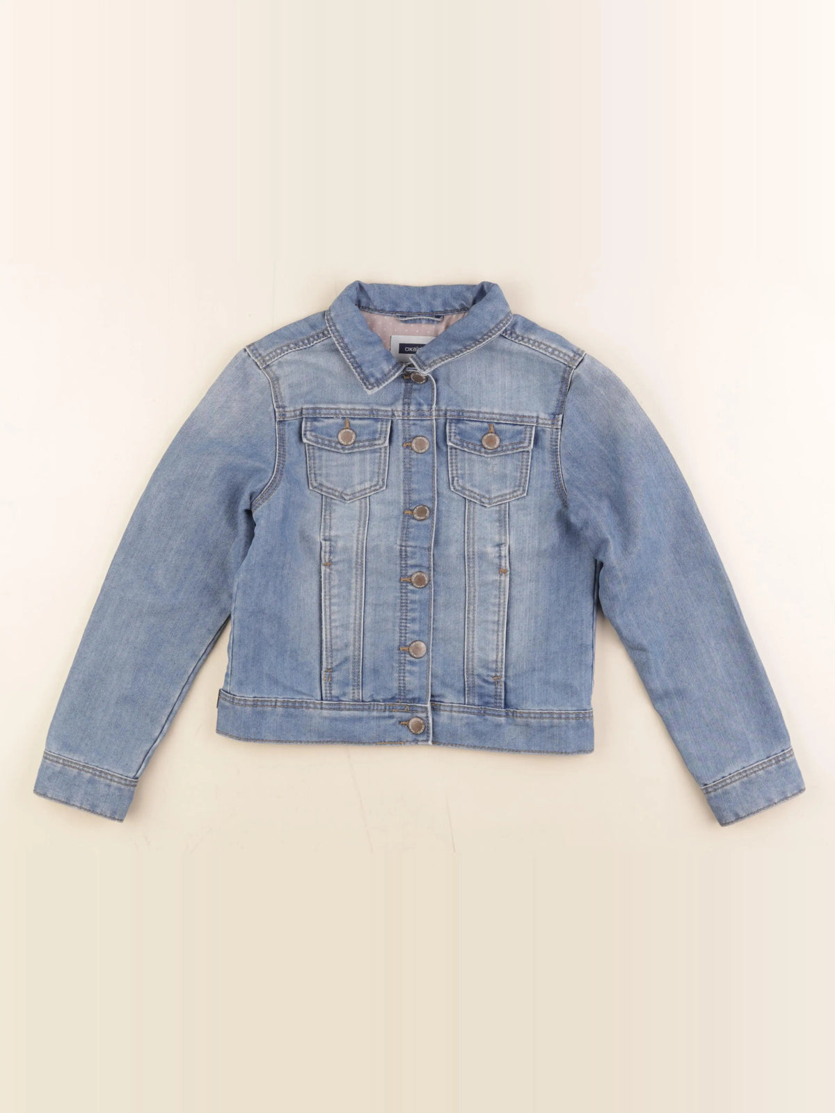 Okaidi - veste bleu - 8 ans