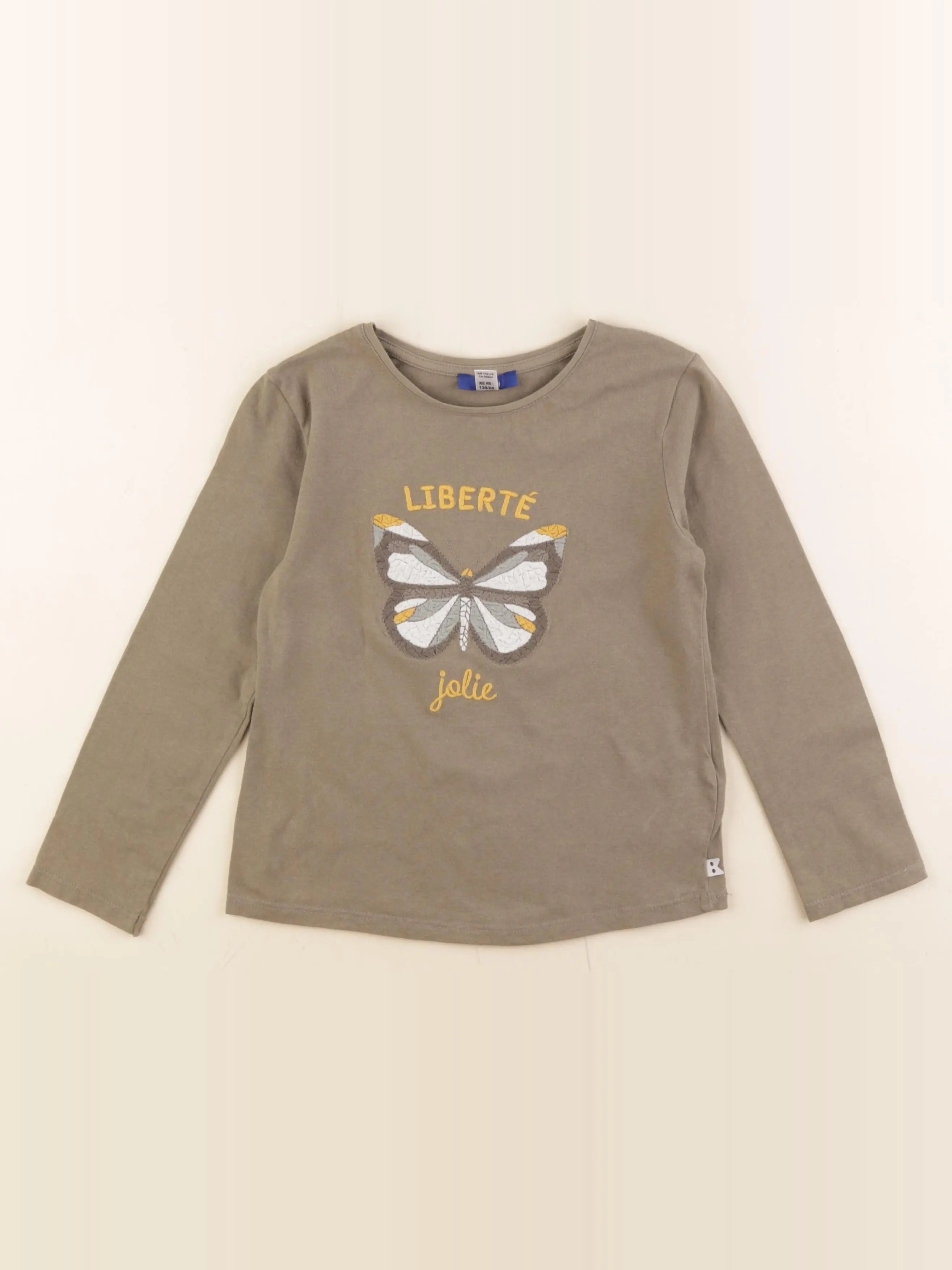 Okaidi - tee-shirt vert - 8 ans