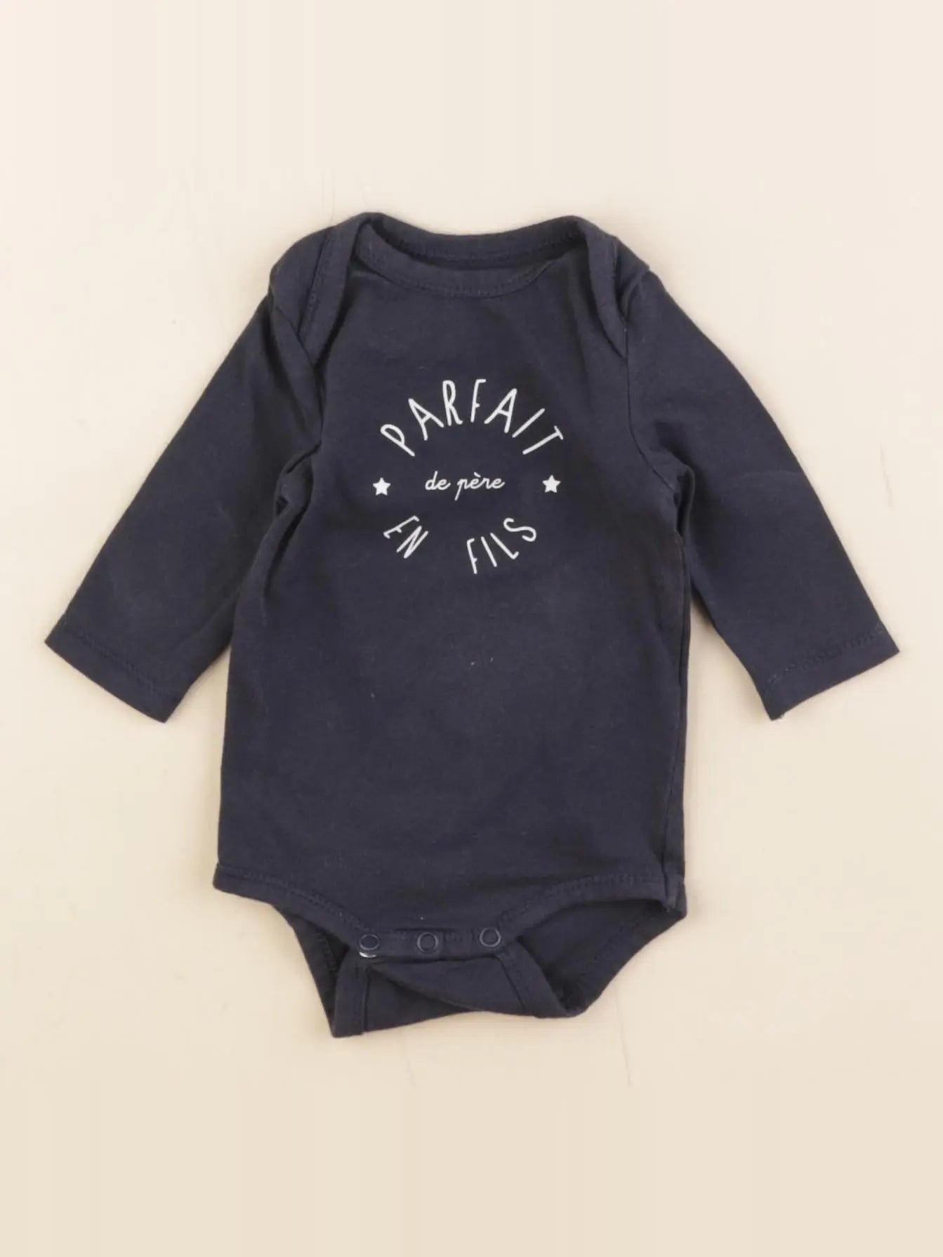 Tape à l'oeil - body bleu - 1 mois