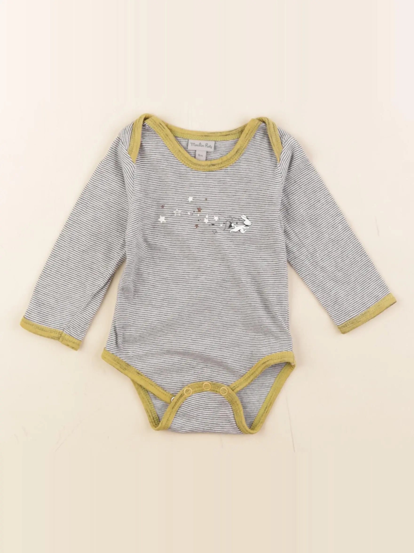 Moulin Roty - body gris - 6 mois