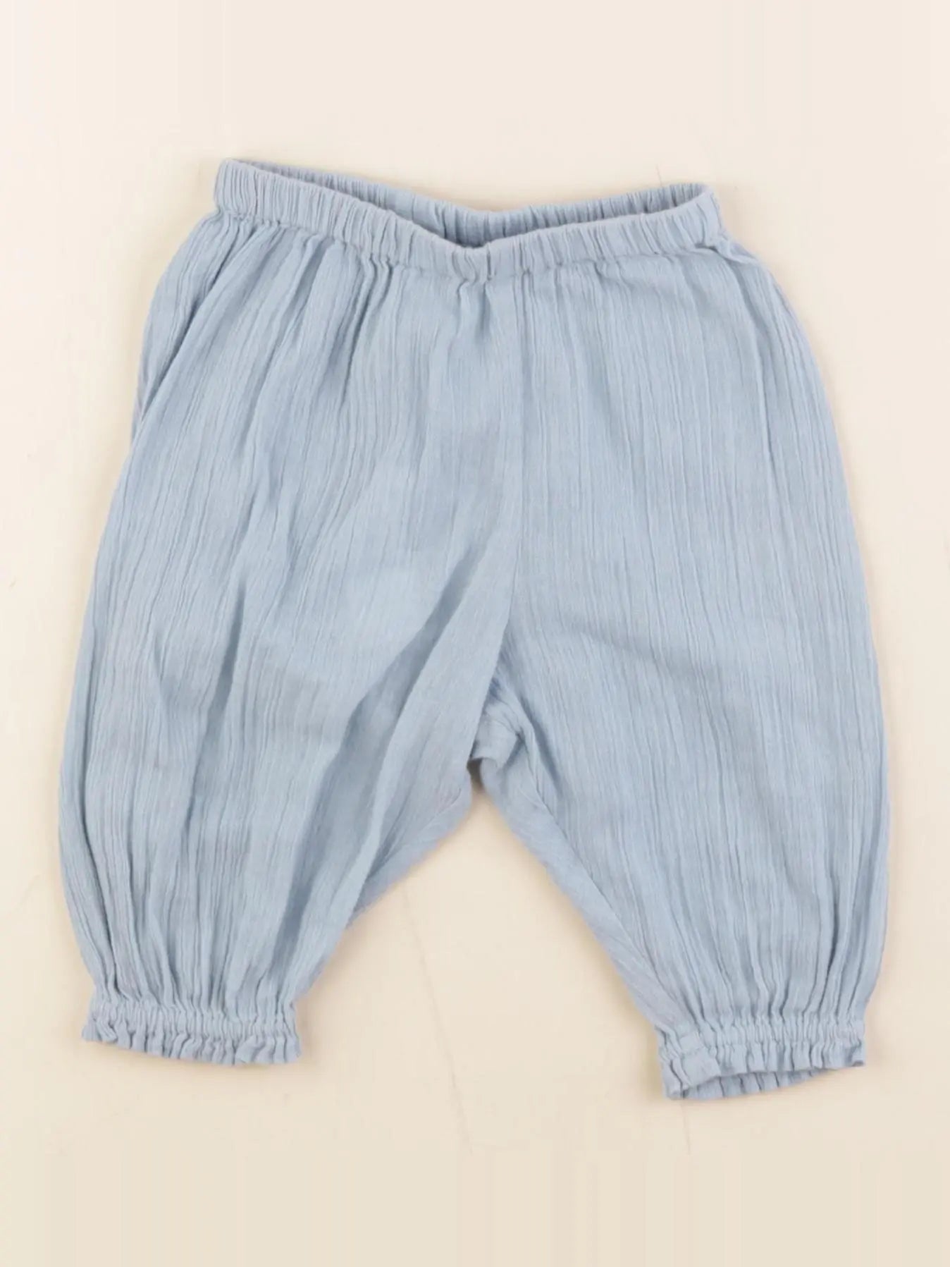 Bonton - pantalon bleu - 6 ans