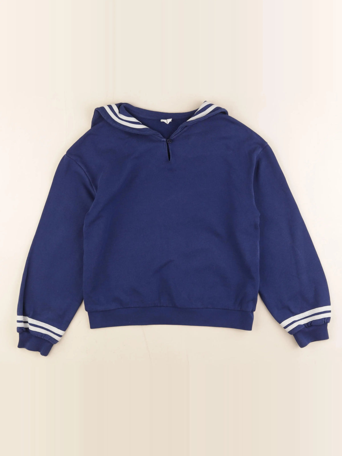 Arket - sweat bleu - 8/10 ans