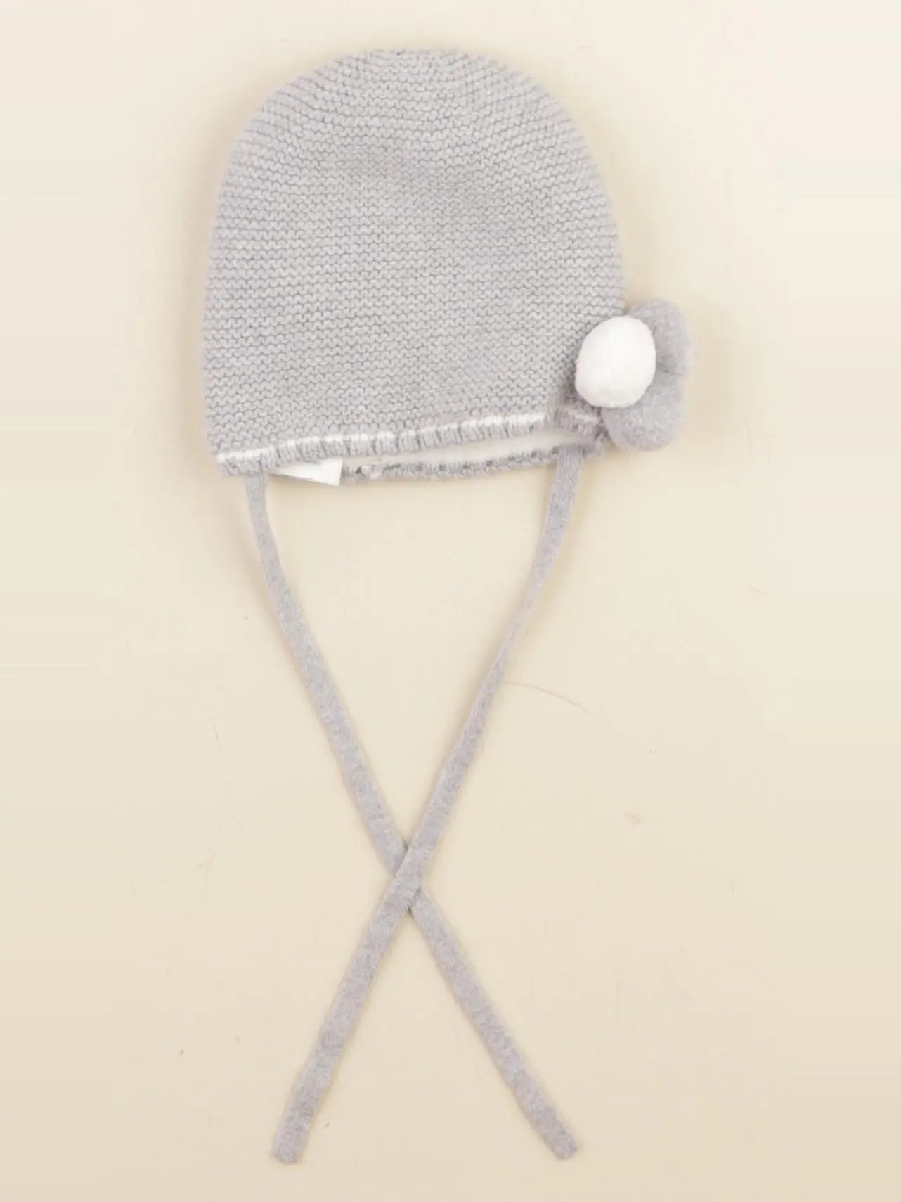 Jacadi - bonnet gris - 3 mois