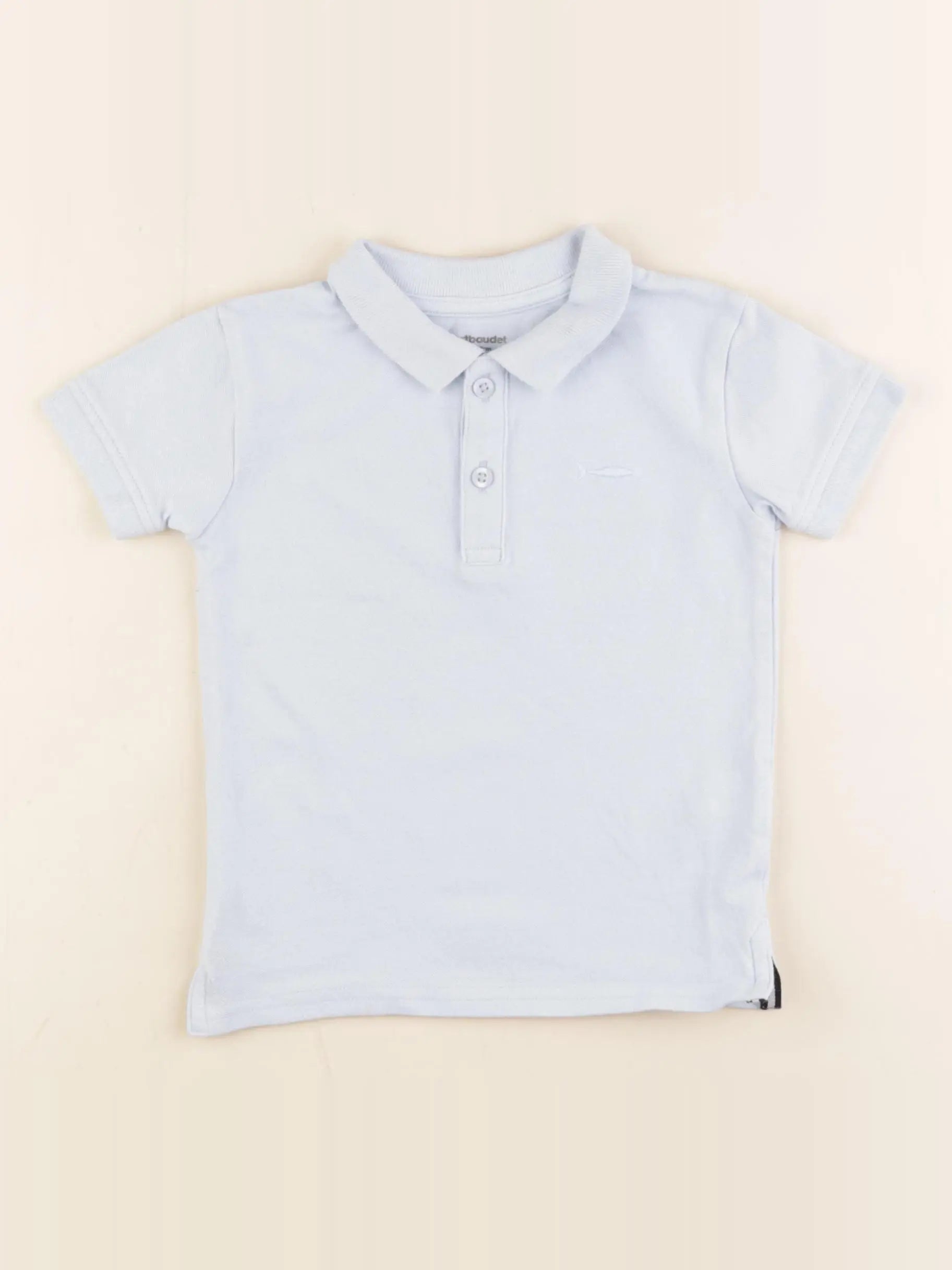 Vertbaudet - polo bleu - 3 ans